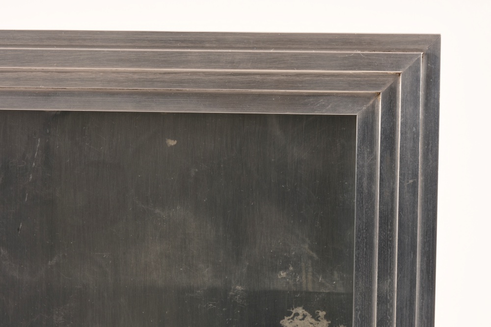 Art Deco Machinist Art Aluminum Frame by Palmer Smith