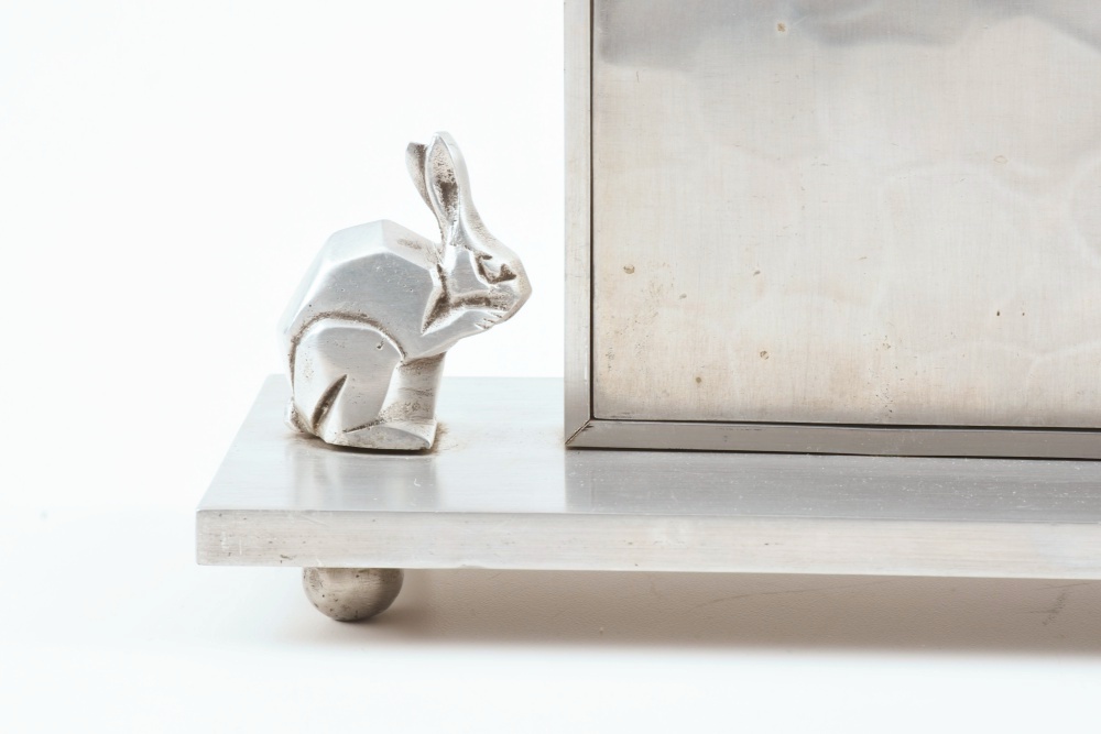 Art Deco Machinist Art Aluminum Frame by Palmer Smith