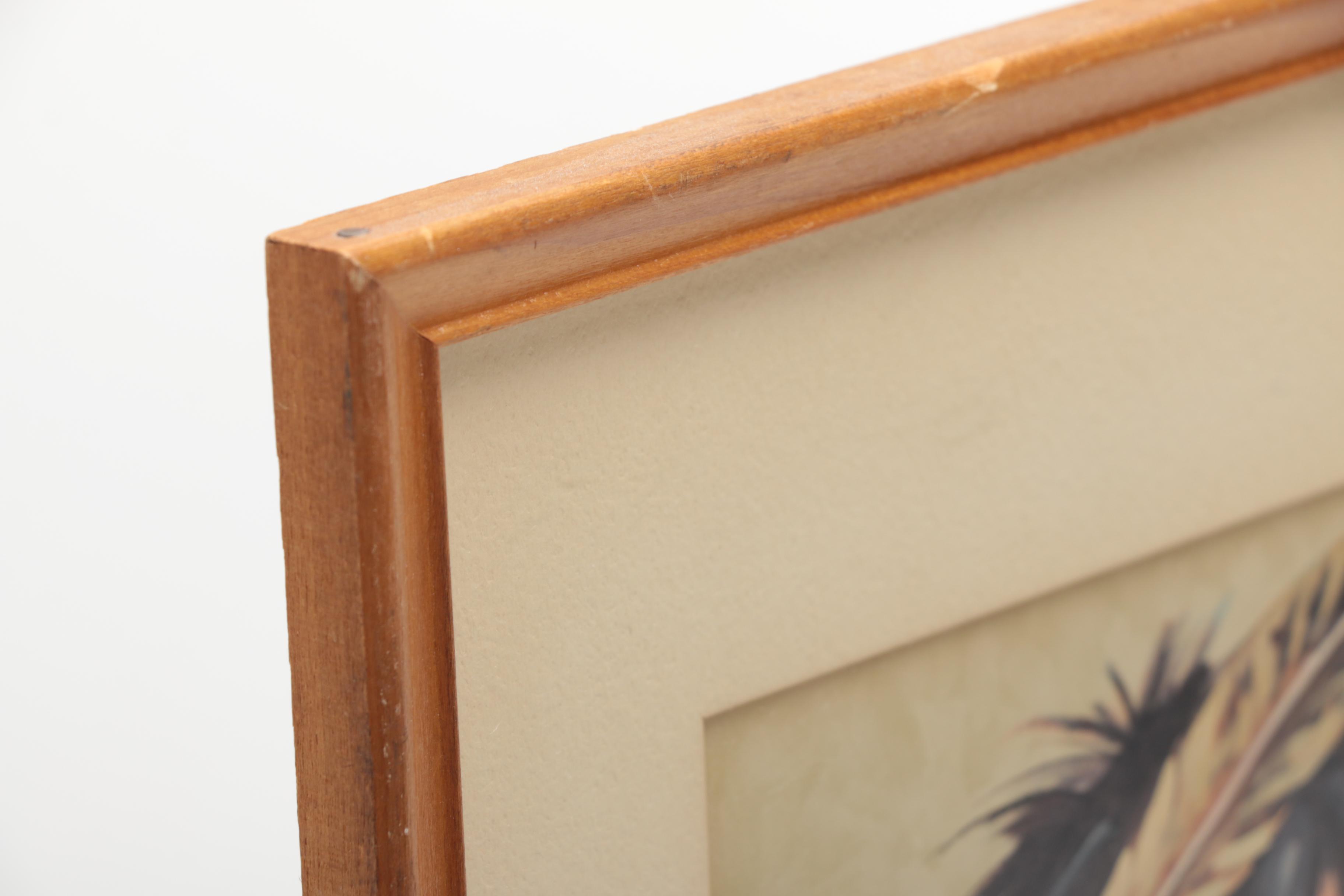 Pair of Monte Monteague Offset Lithographs on Paper