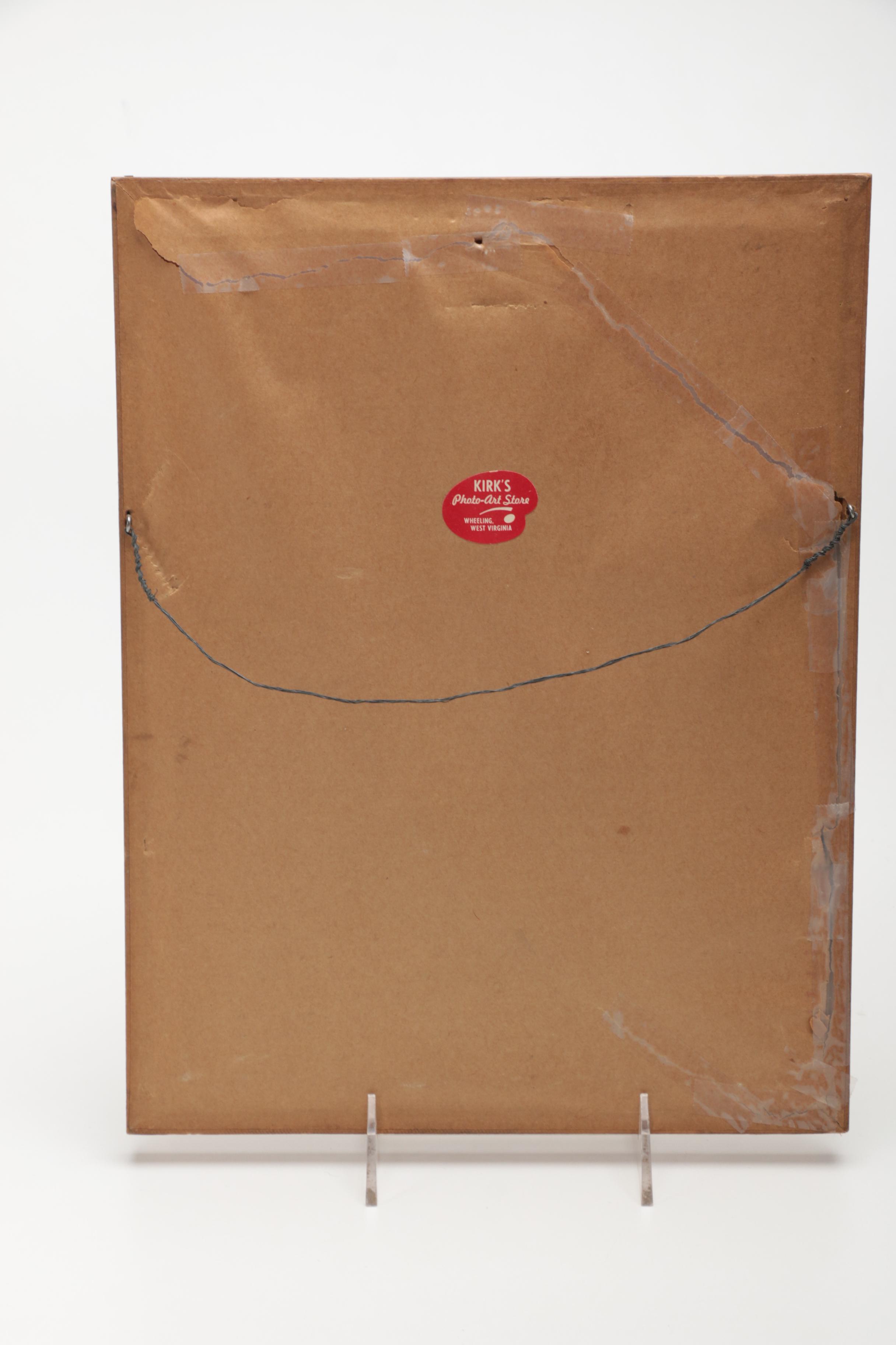 Pair of Monte Monteague Offset Lithographs on Paper