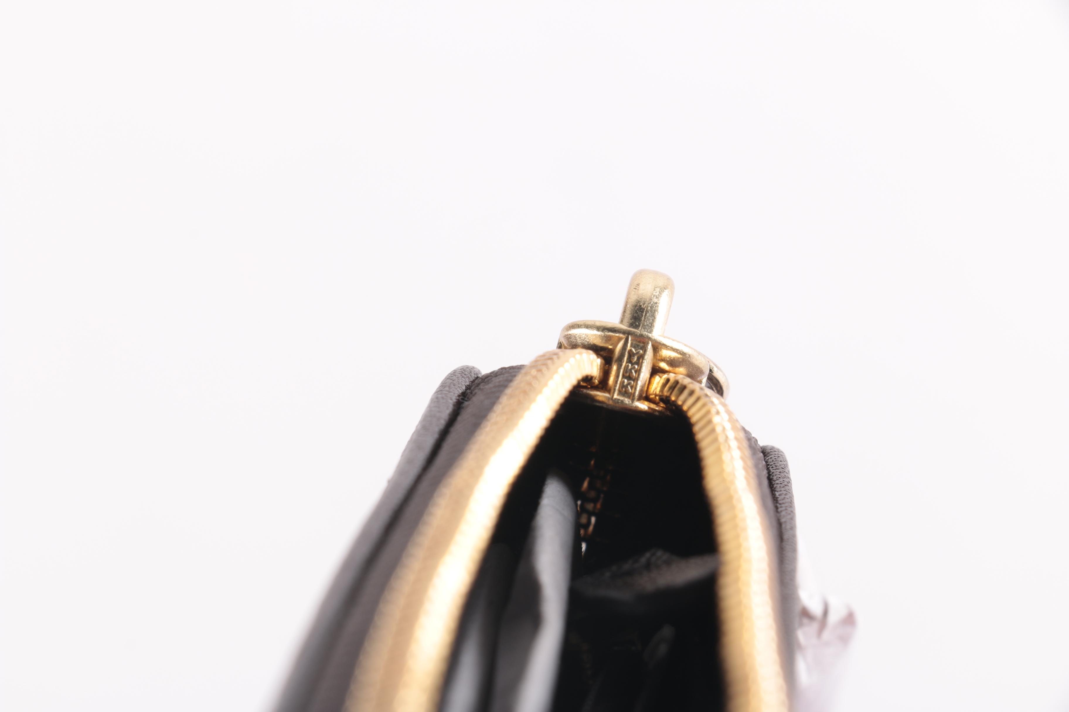 Coach Madison Zebra Wallet and Coin Purse