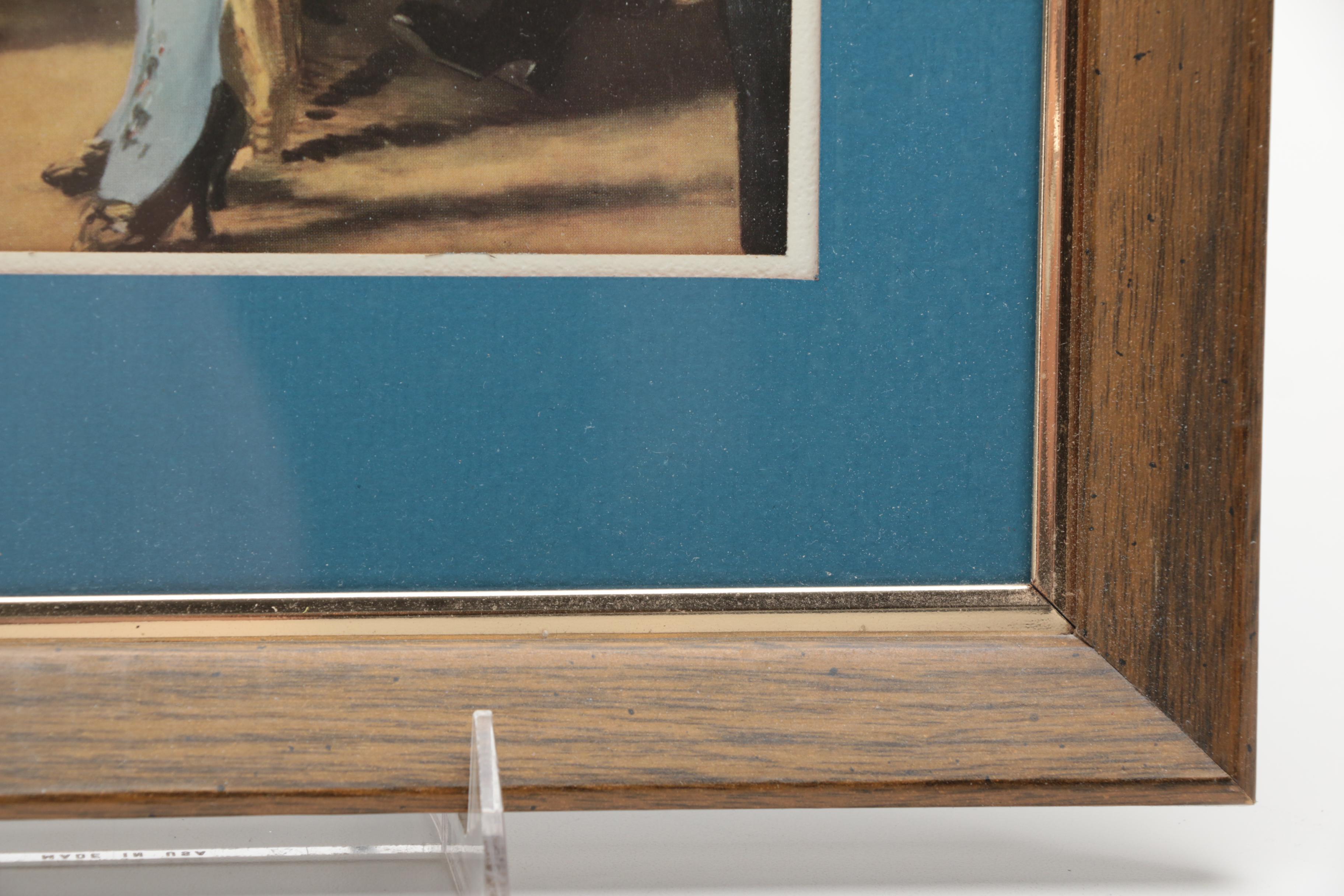 Offset Lithographs After Manet's "Nana" and Lautrec's "La Toilette"