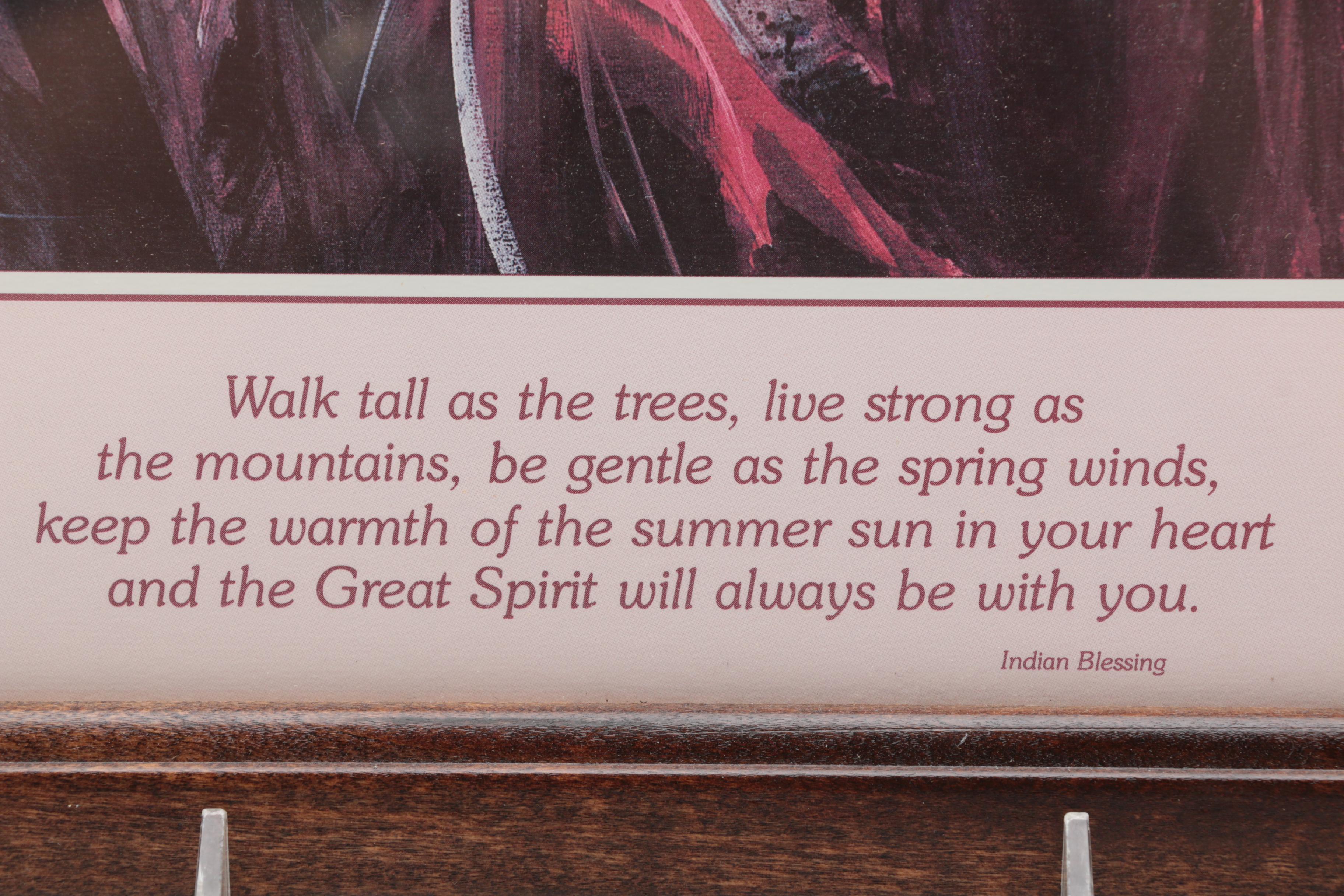 Offset Lithograph on Paper Portrait of Man