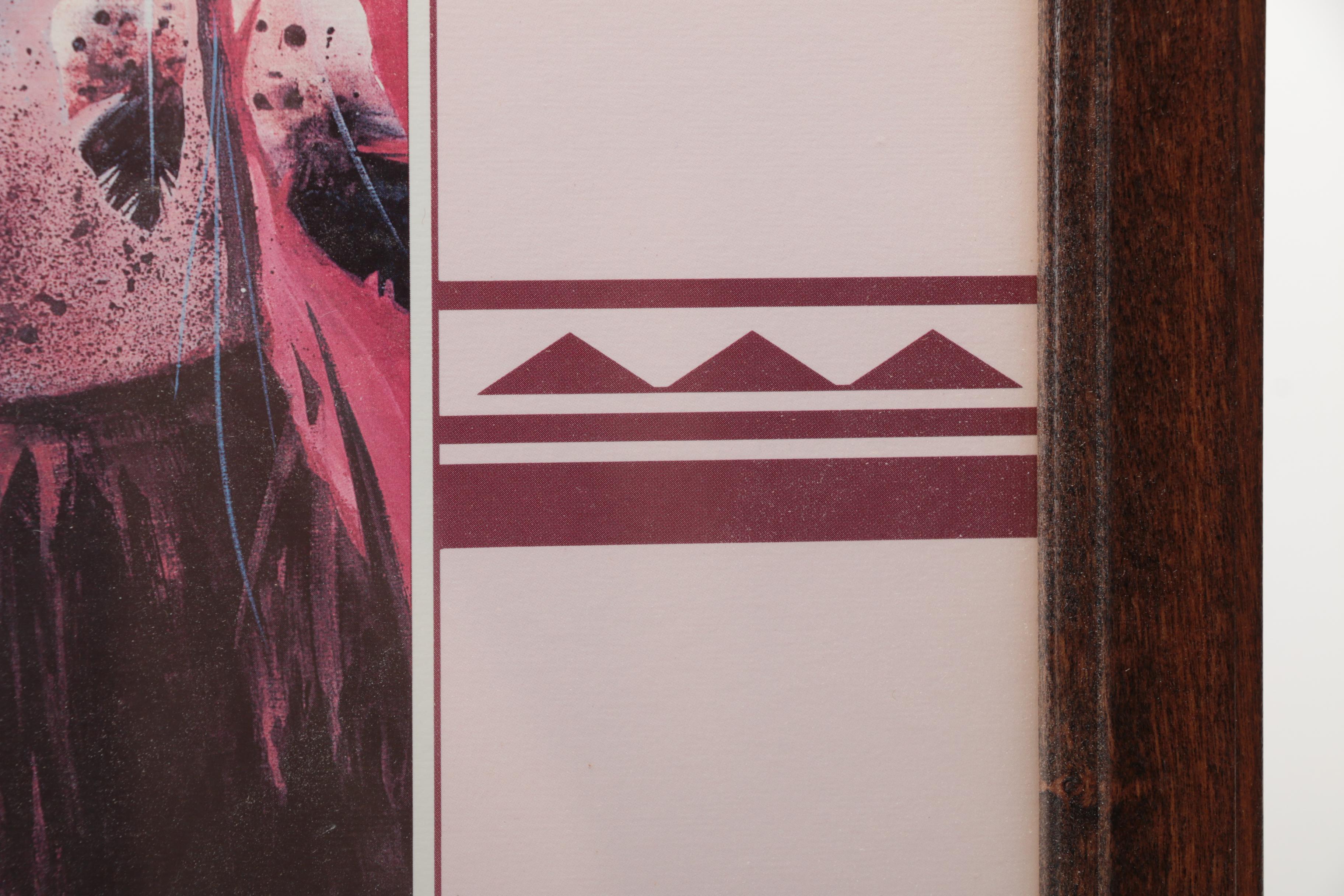 Offset Lithograph on Paper Portrait of Man