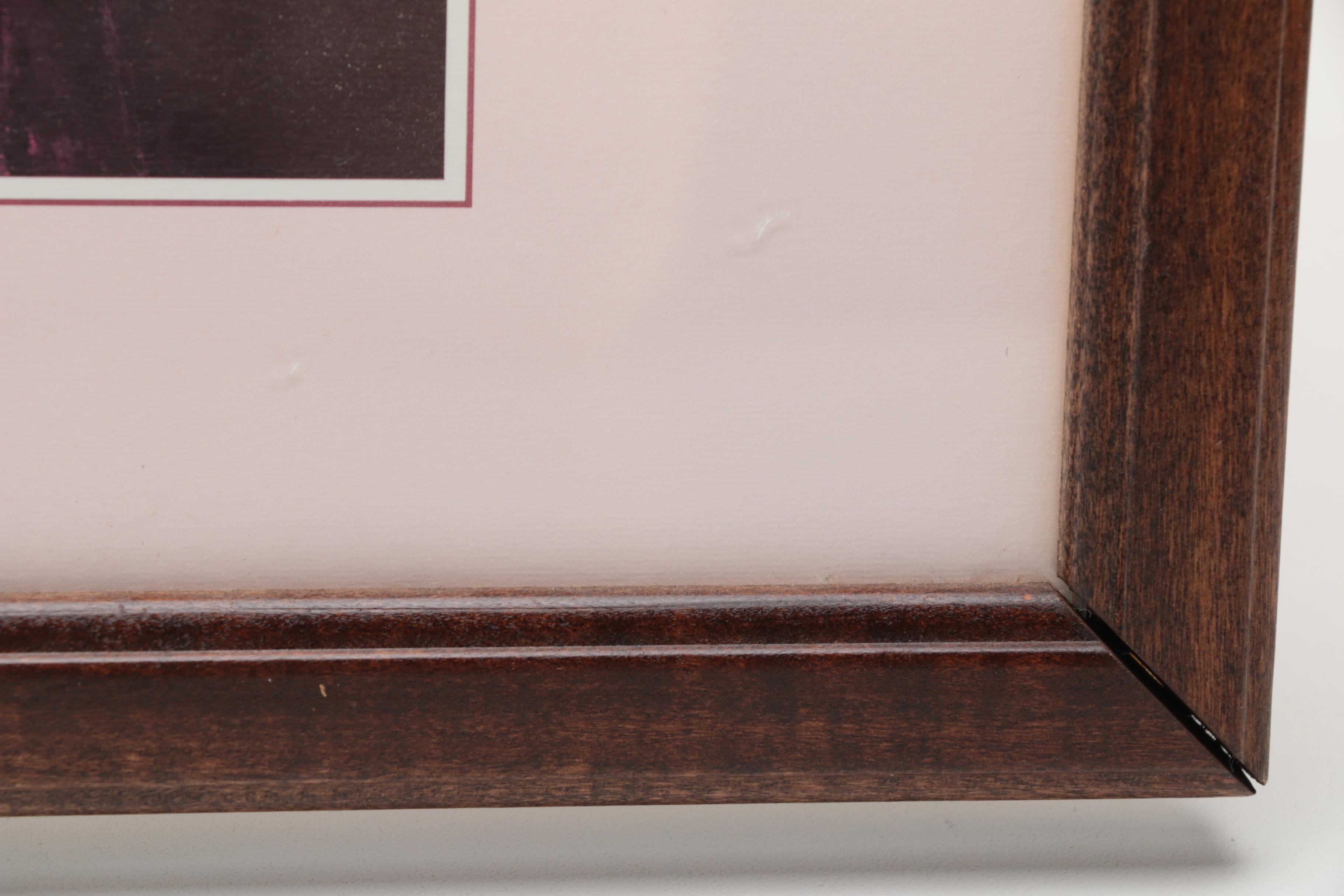 Offset Lithograph on Paper Portrait of Man