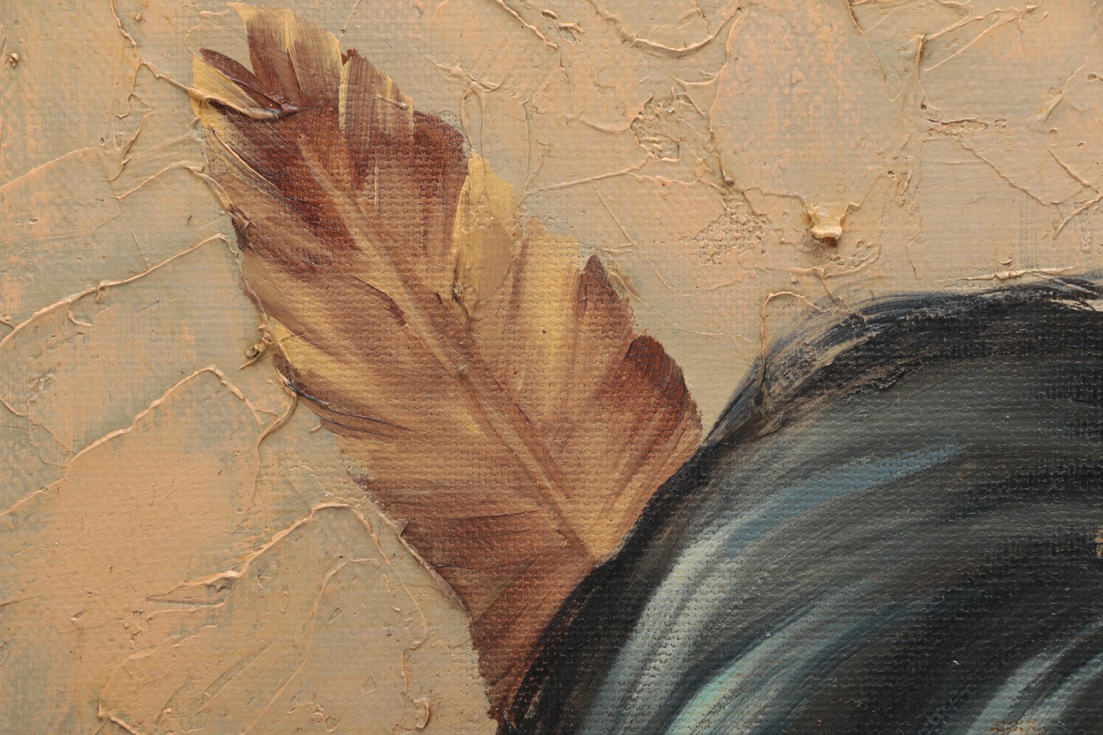 Glenda Cox Boone Oil Painting on Canvas Portrait of a Boy