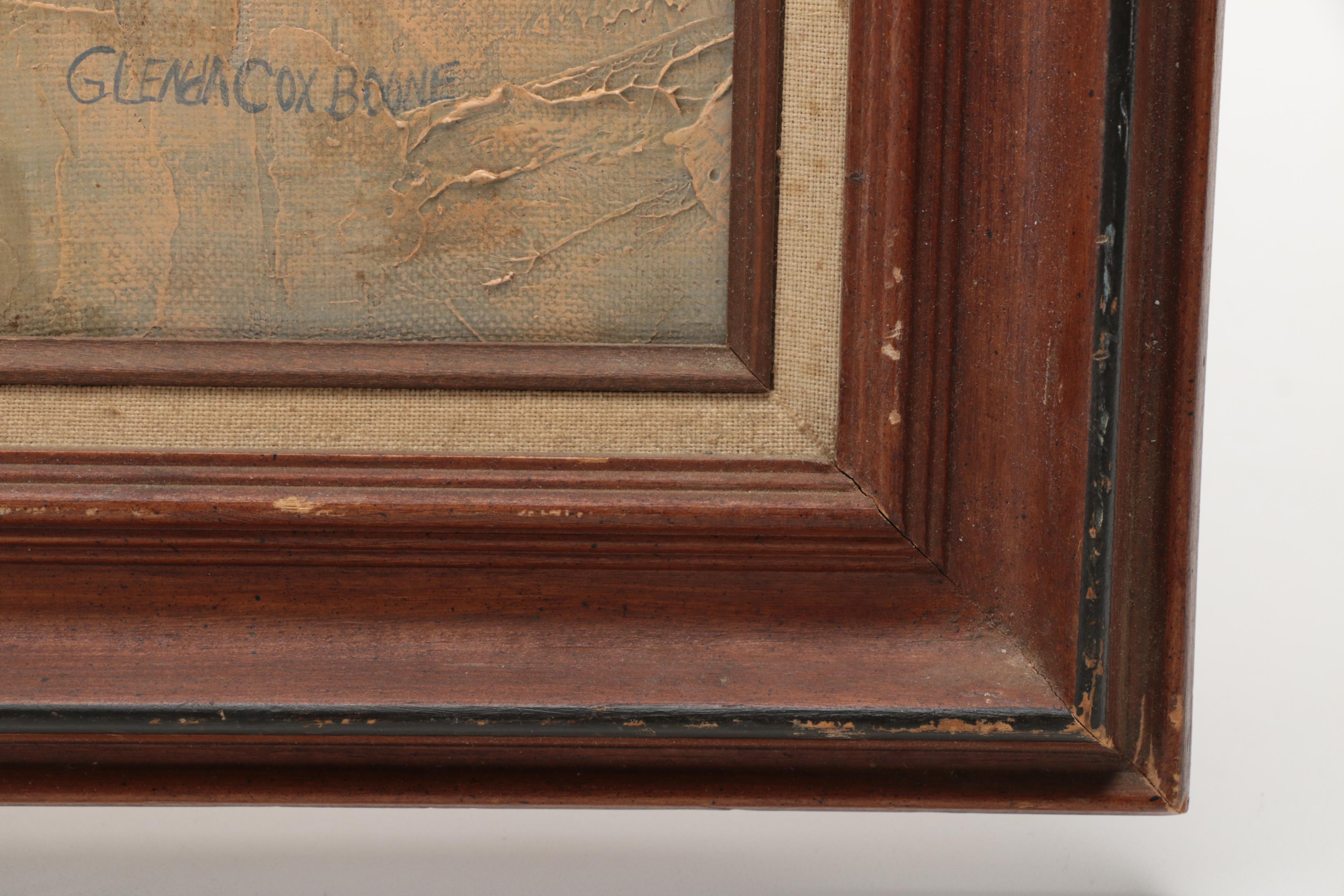 Glenda Cox Boone Oil Painting on Canvas Portrait of a Boy