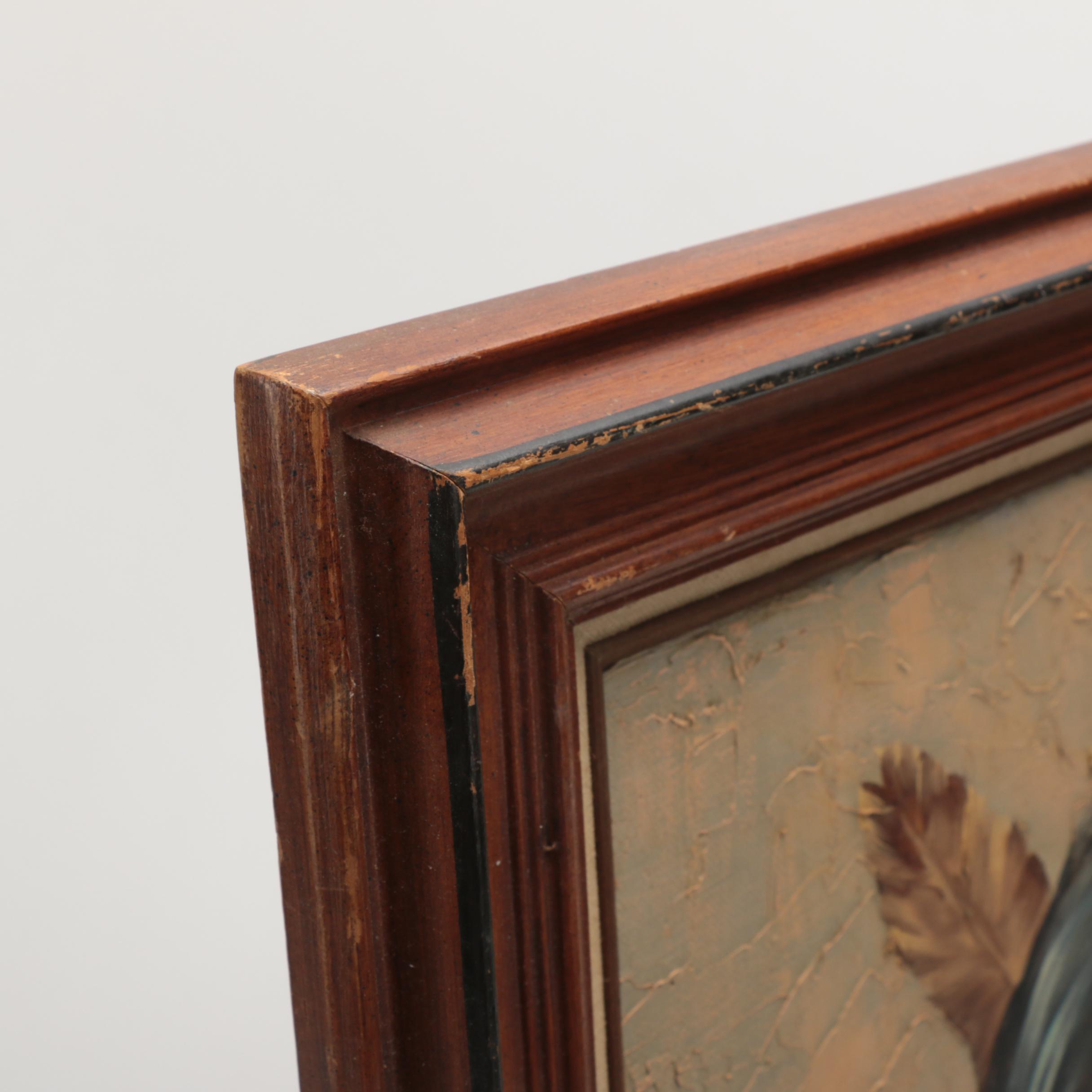 Glenda Cox Boone Oil Painting on Canvas Portrait of a Boy