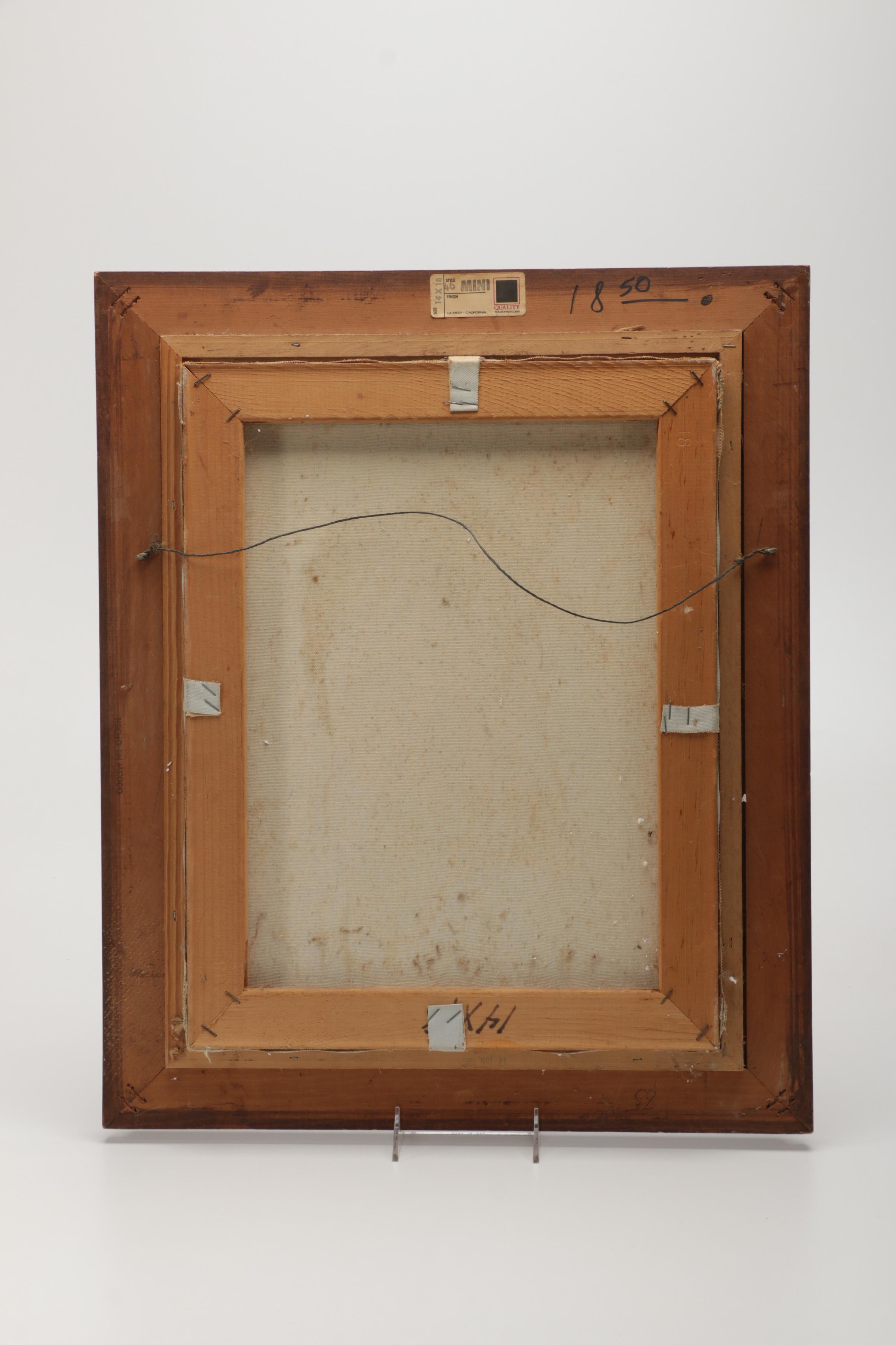 Glenda Cox Boone Oil Painting on Canvas Portrait of a Boy