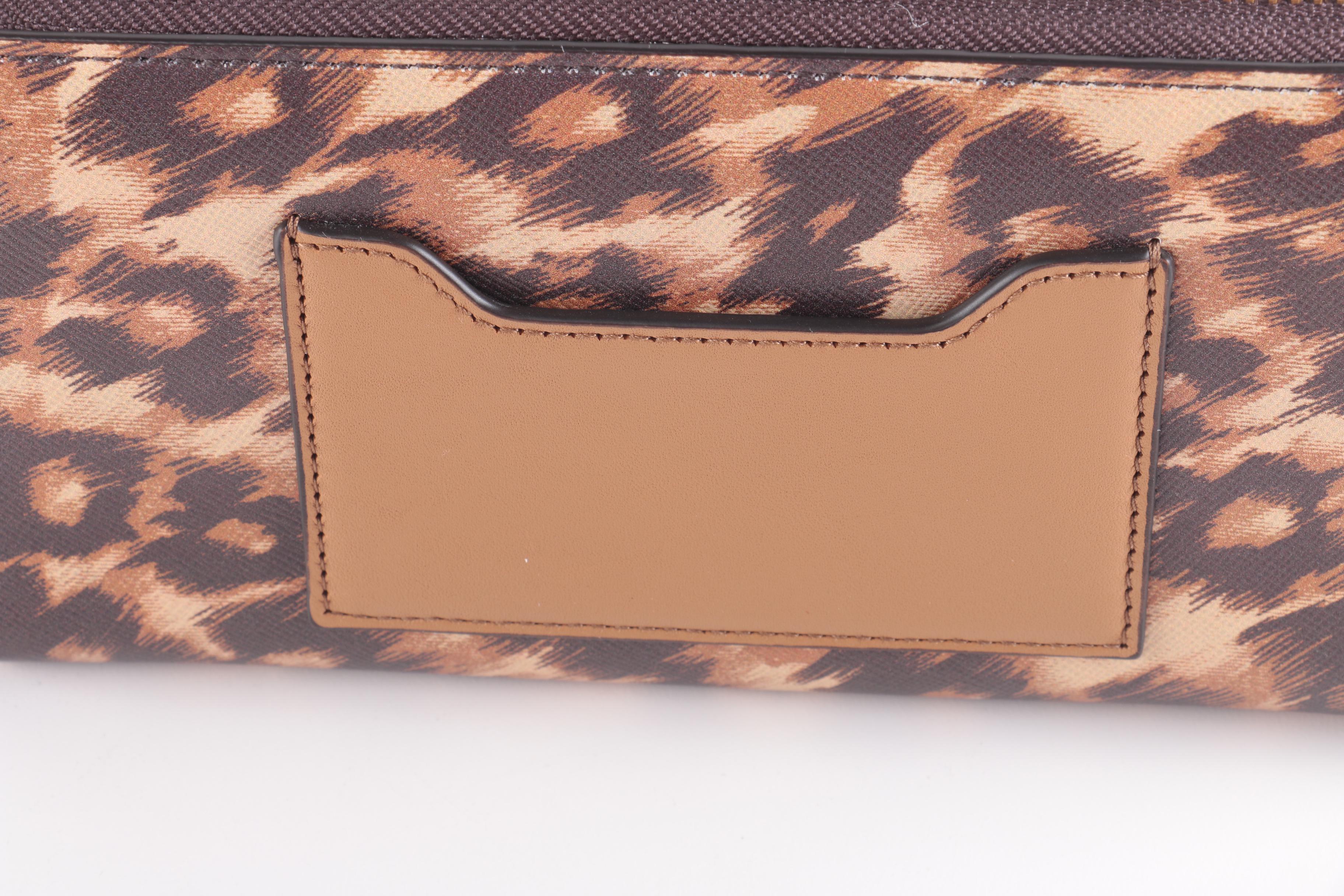 Collection of Coach Saffiano Ocelot Colorblock Accessories