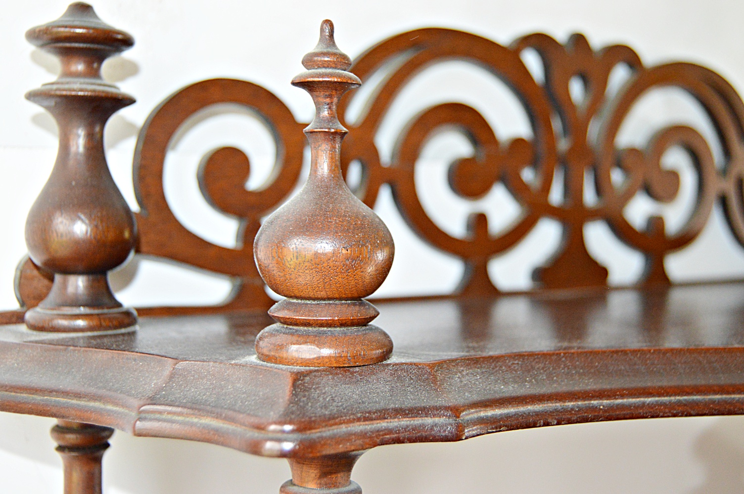 Victorian Walnut Etagere