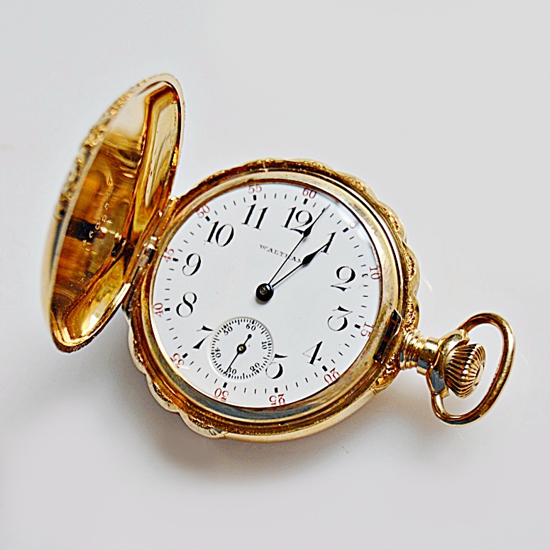 Antique Waltham 14K Gold Pocket Watch