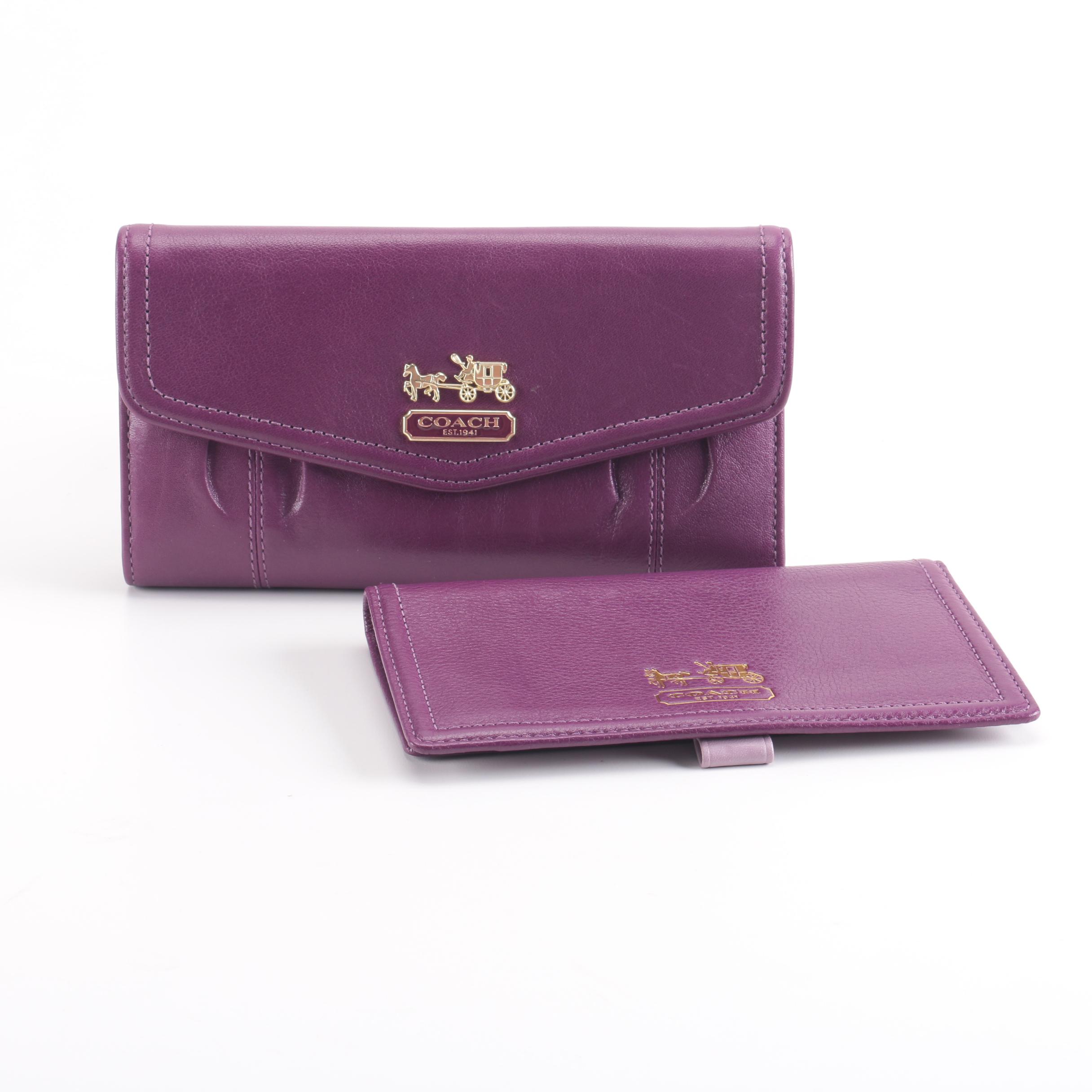 Coach Madison Leather Wallet