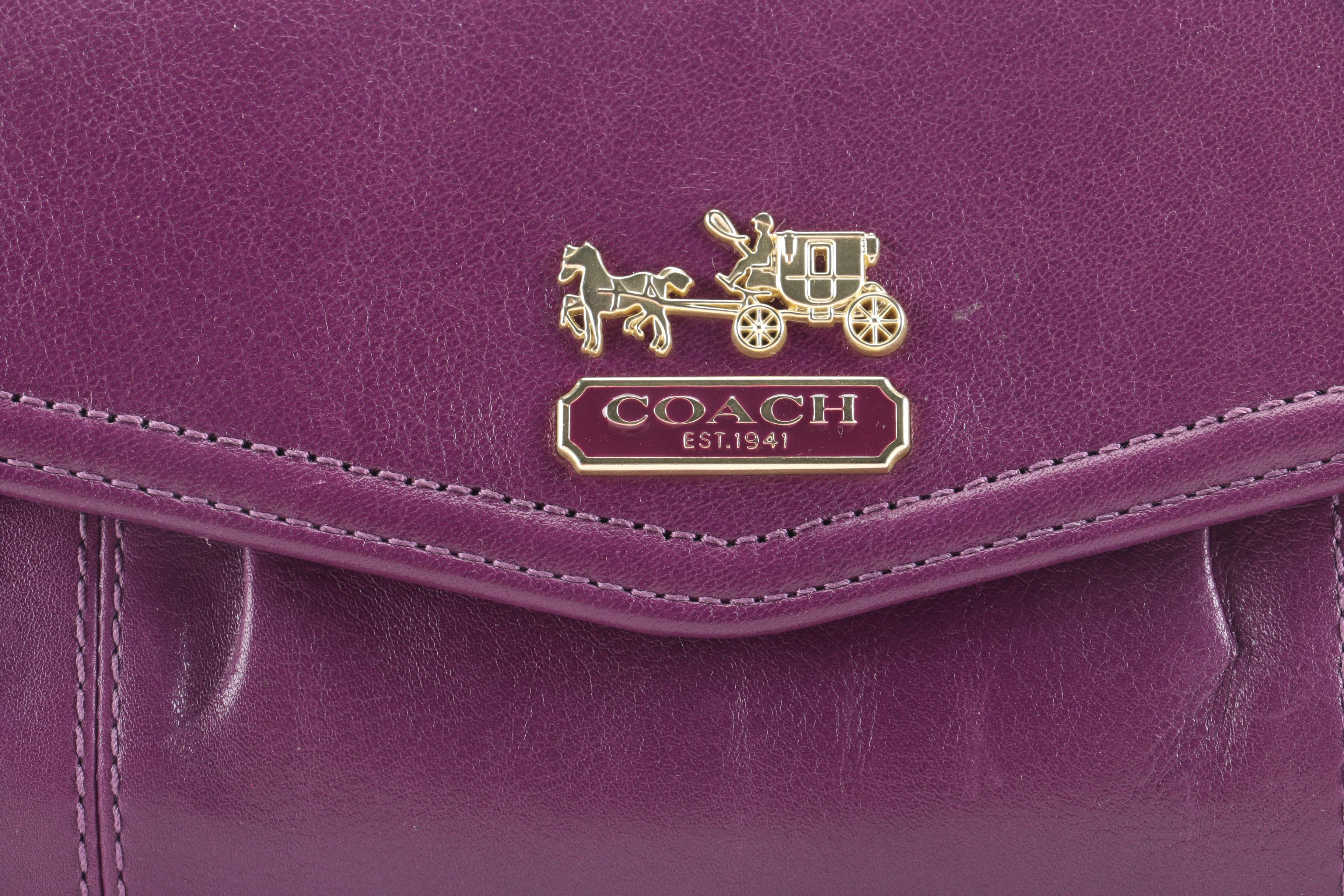 Coach Madison Leather Wallet