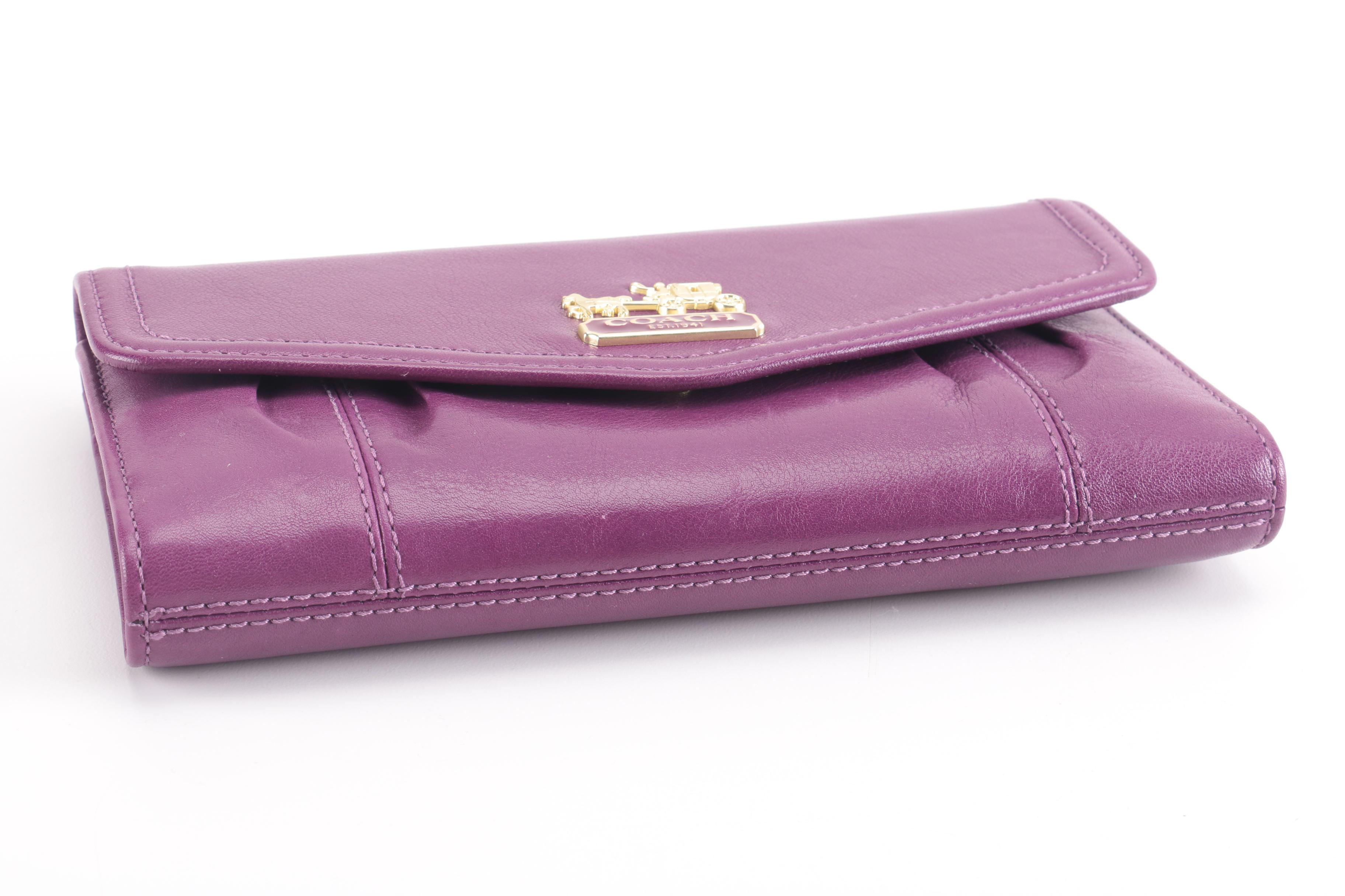 Coach Madison Leather Wallet