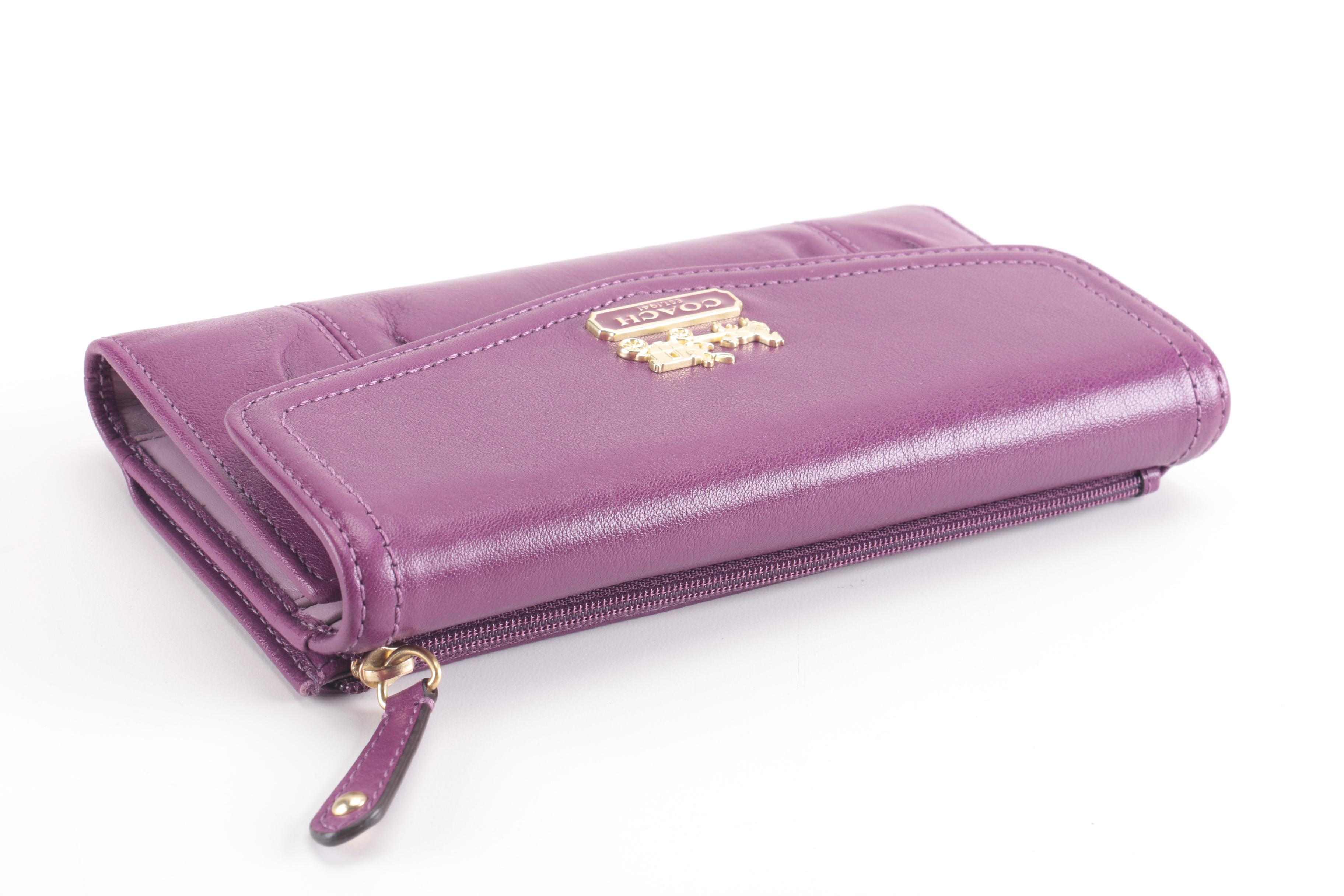 Coach Madison Leather Wallet