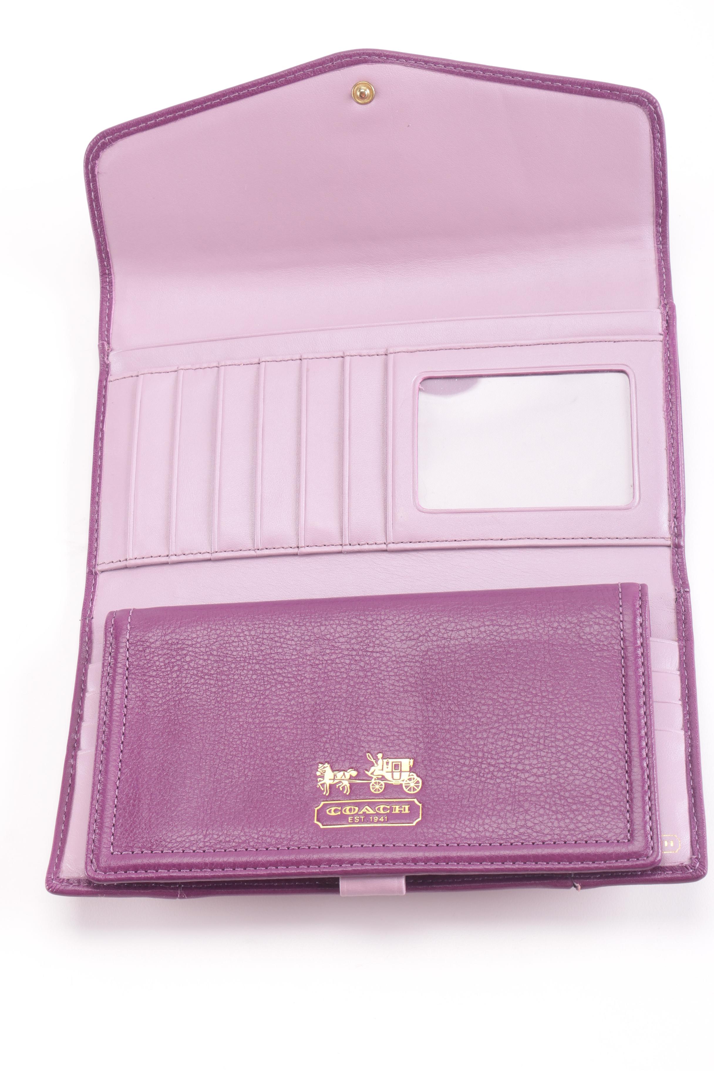 Coach Madison Leather Wallet