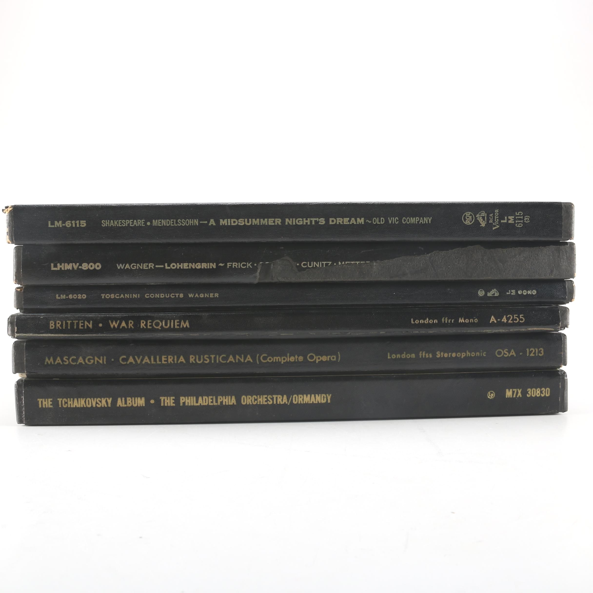Classical Record Box Sets Including Britten's "War Requiem"