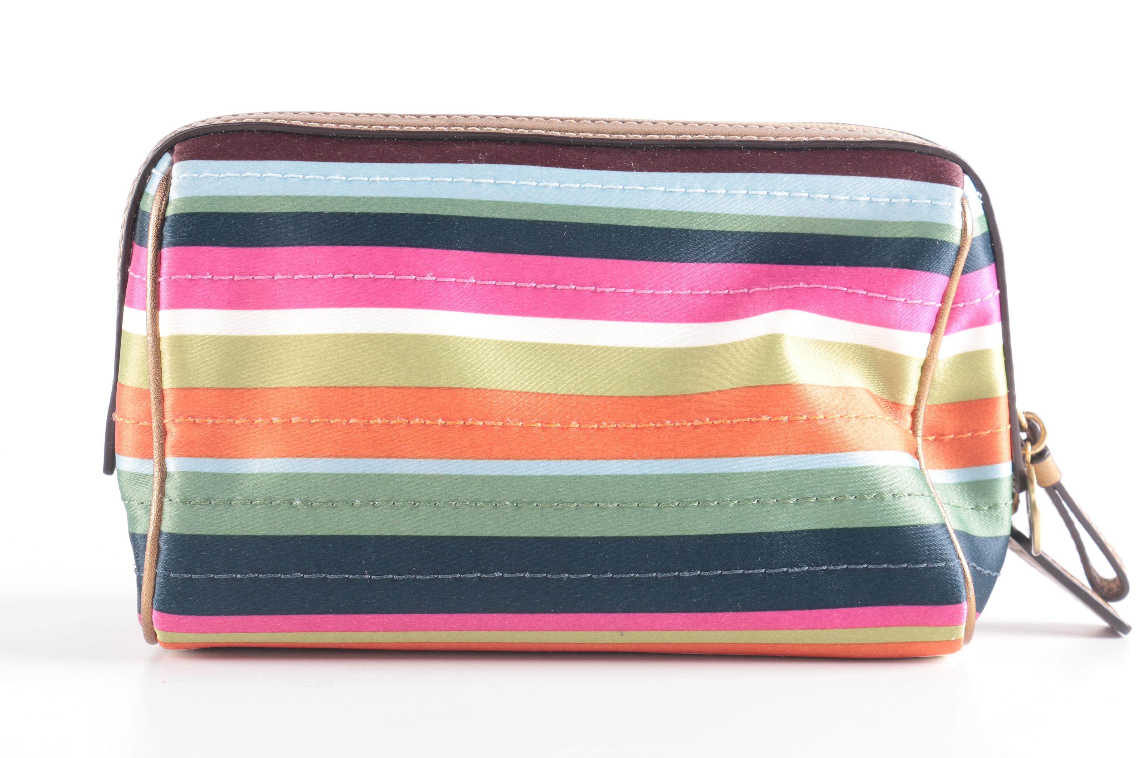 Collection of Coach Legacy Stripe Accessory Items