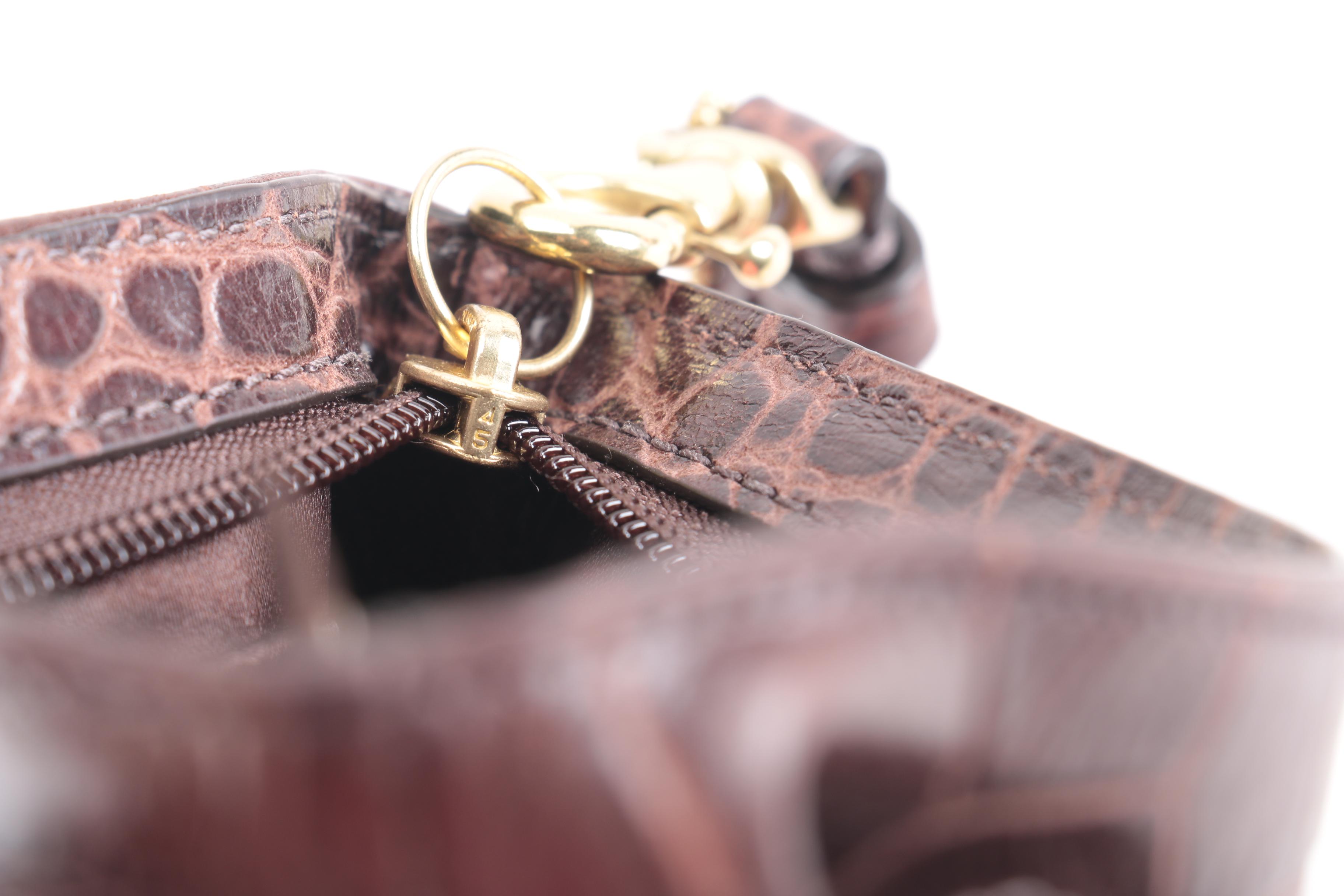 Coach Wristlet and Cosmetic Bag