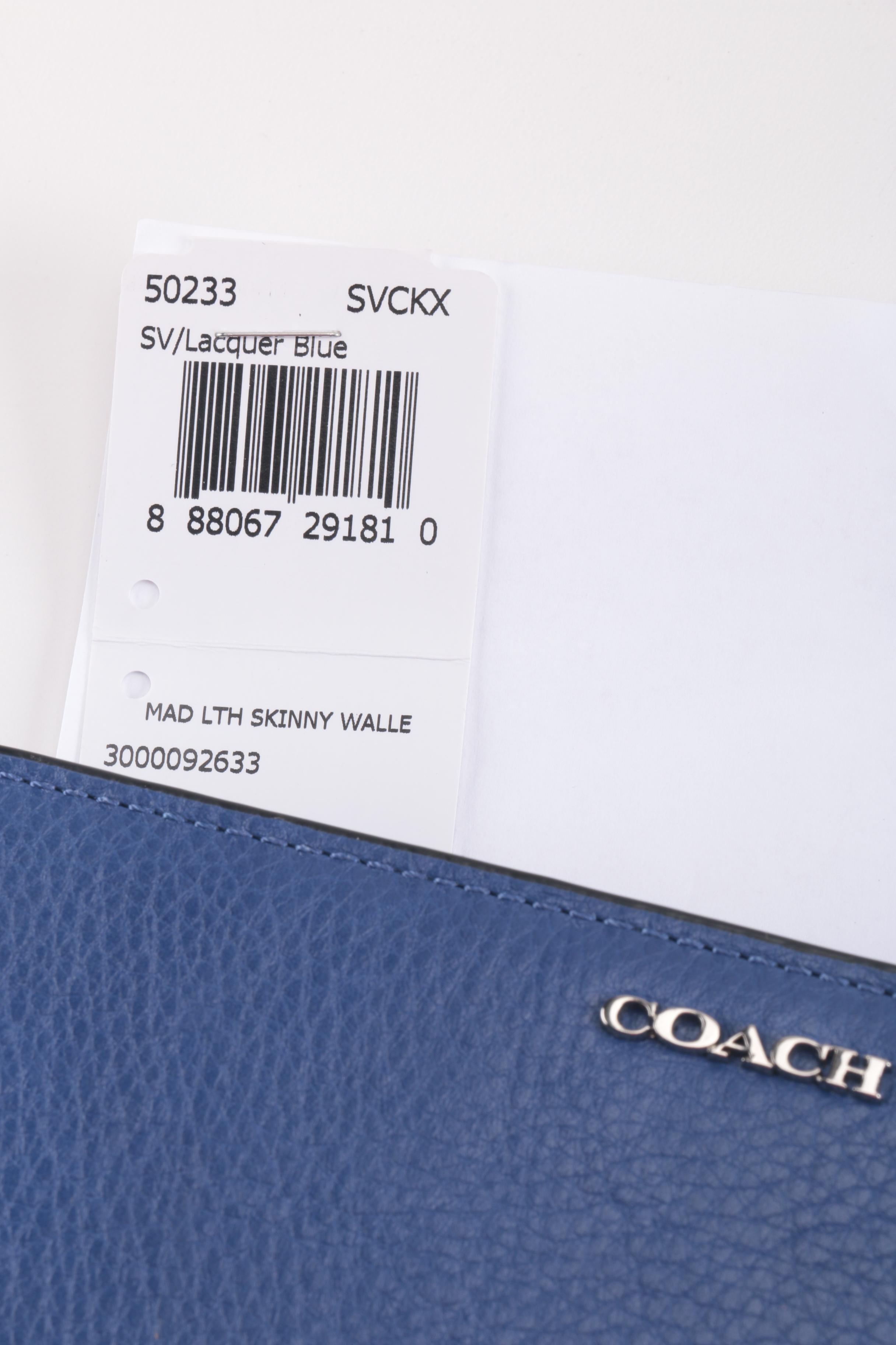 Coach Madison Skinny Wallet