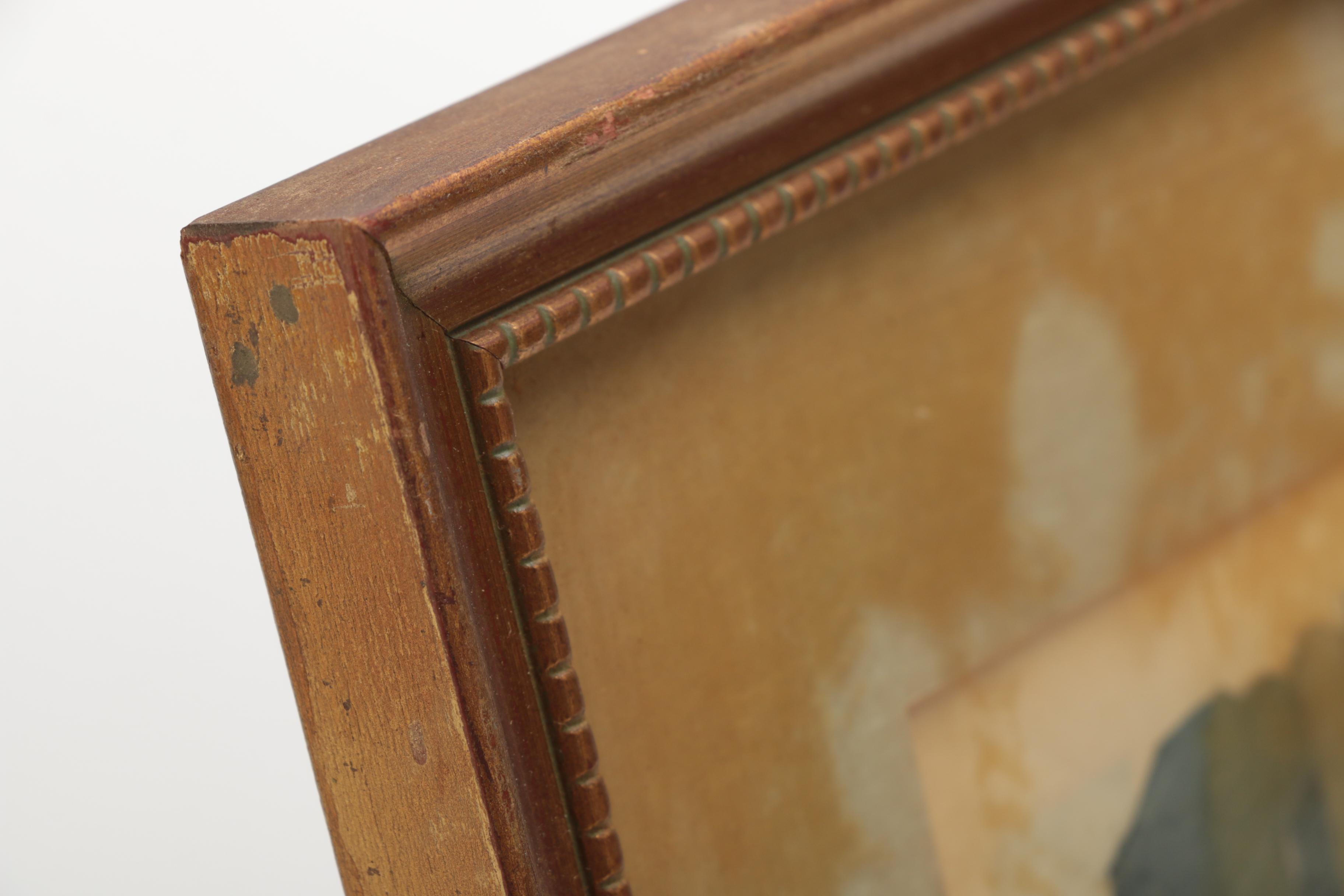 Franz Herbelot Lithograph on Paper "Paris - La Place du Tertre"