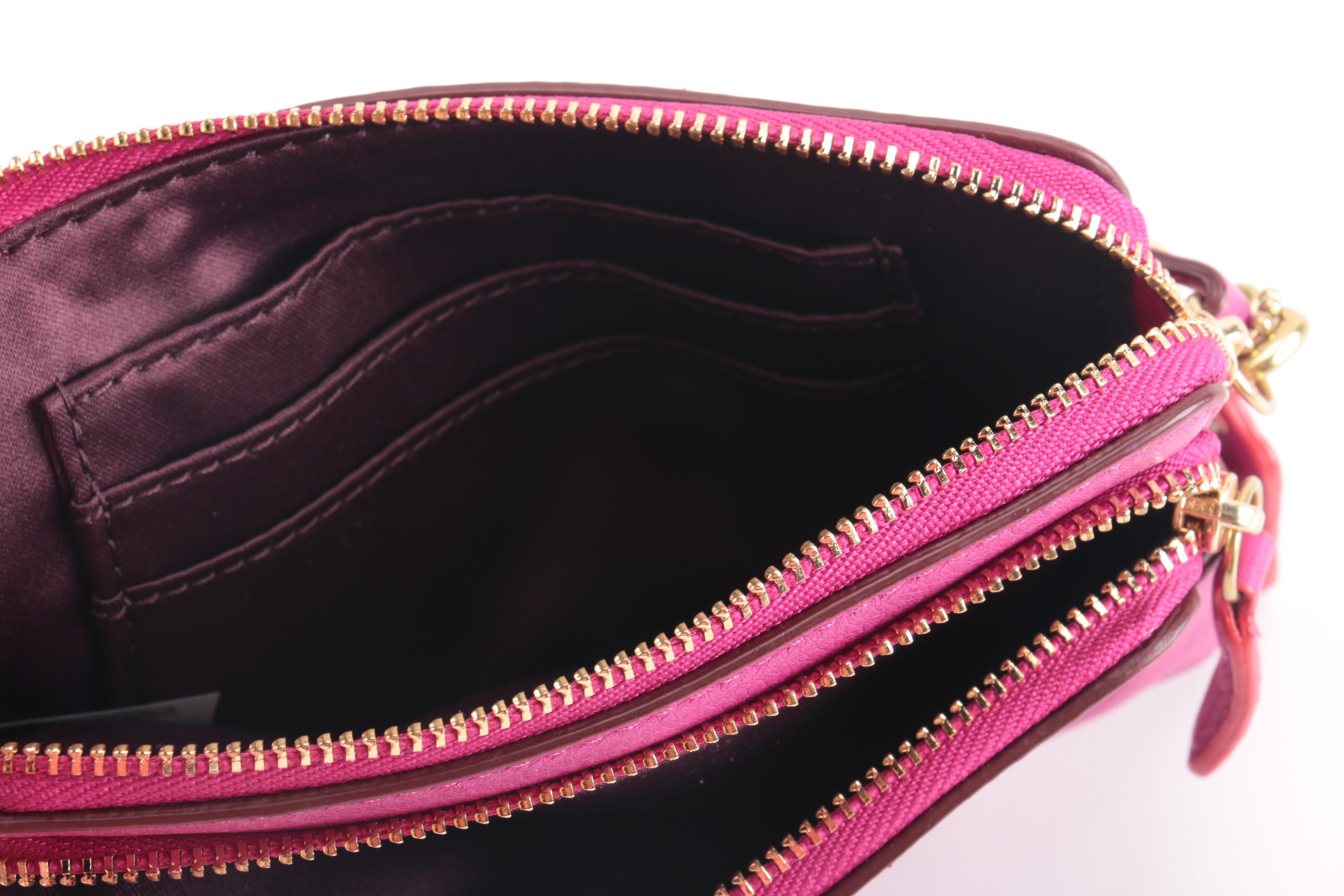 Coach Pink Leather Handbags