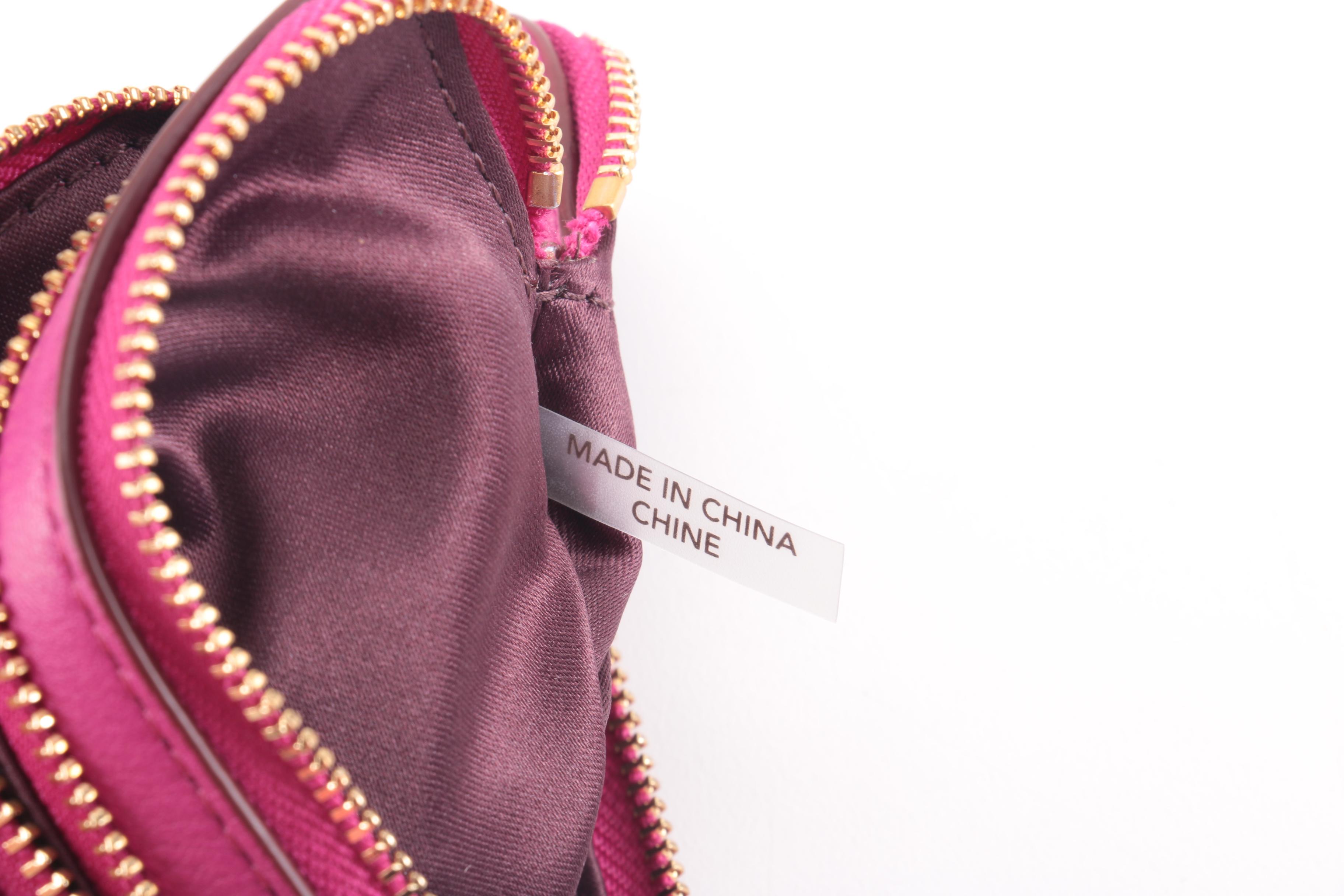 Coach Pink Leather Handbags