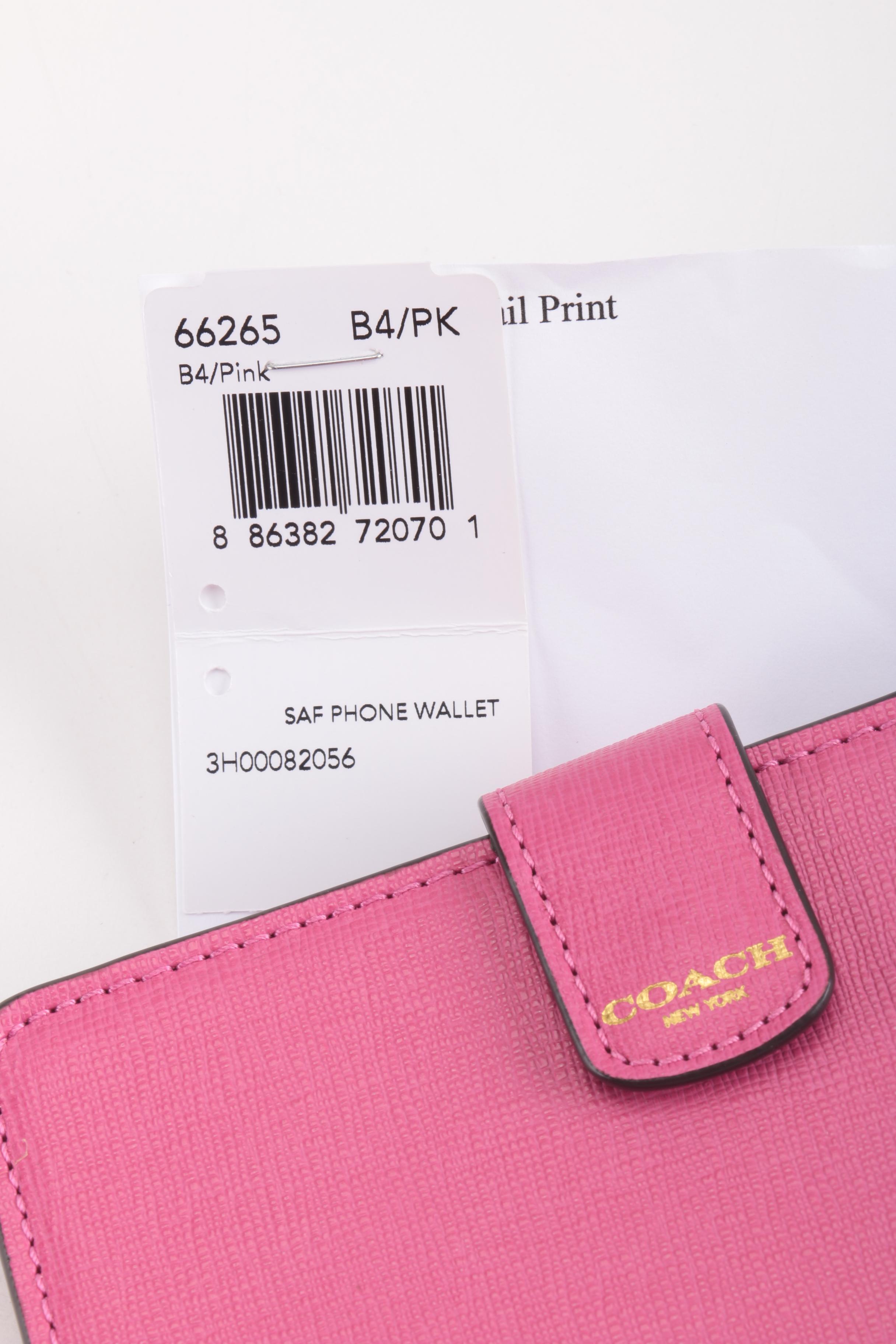 Coach Pink Leather Handbags