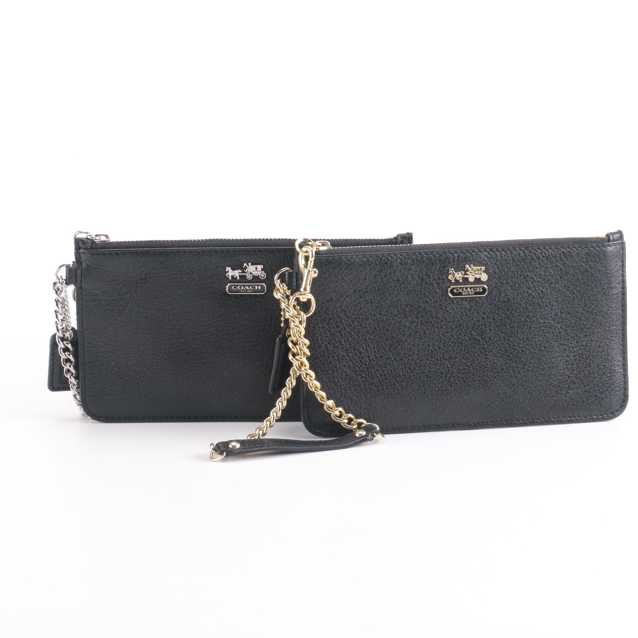 Coach Chain Wristlets