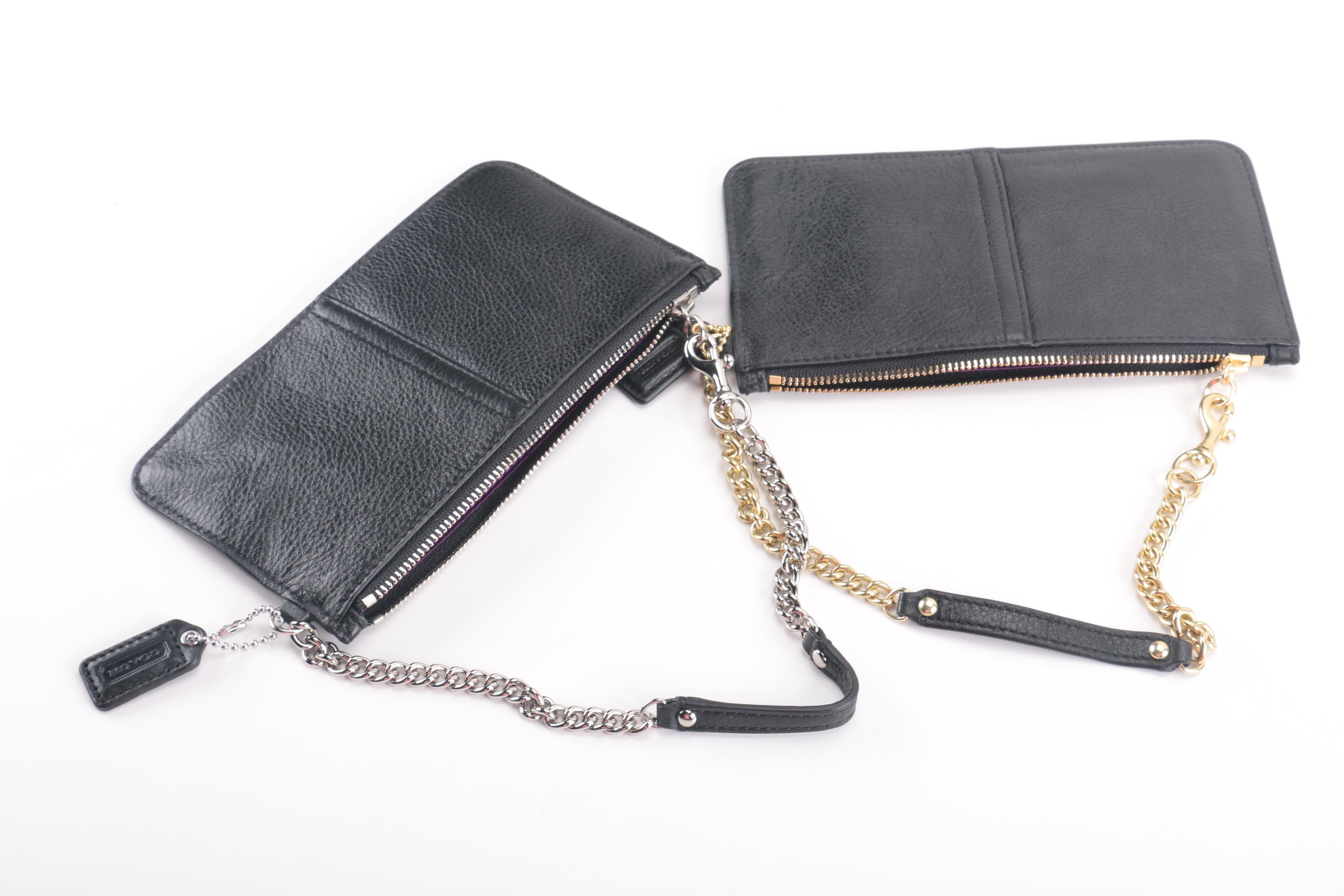 Coach Chain Wristlets