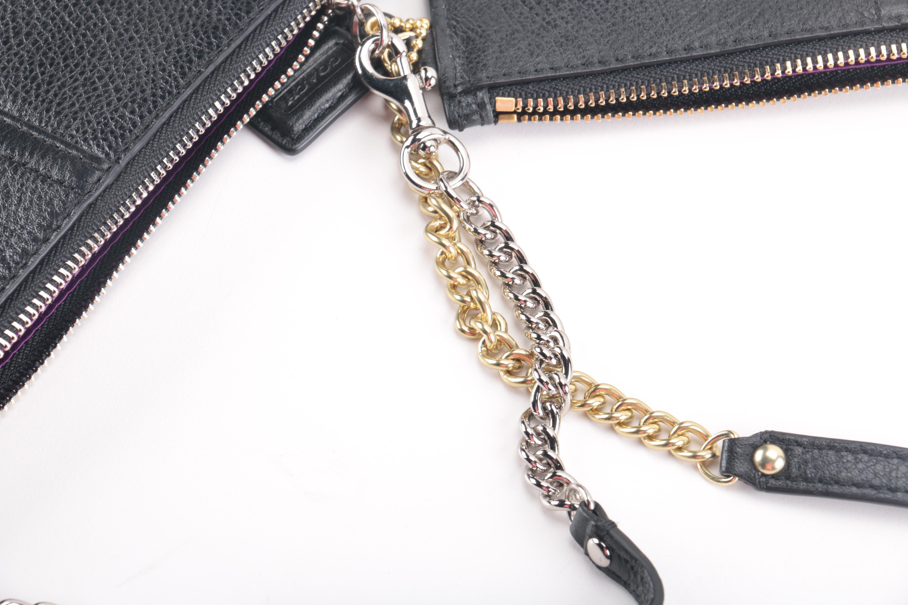 Coach Chain Wristlets