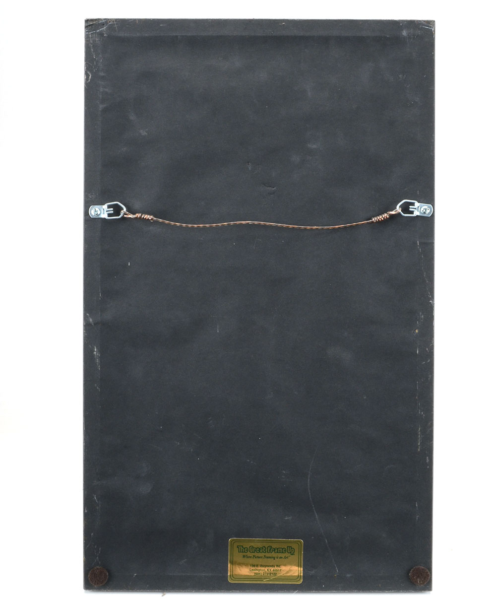 Marianne Uneland Embossed Mixed Media Relief Print "Spirit Mask"