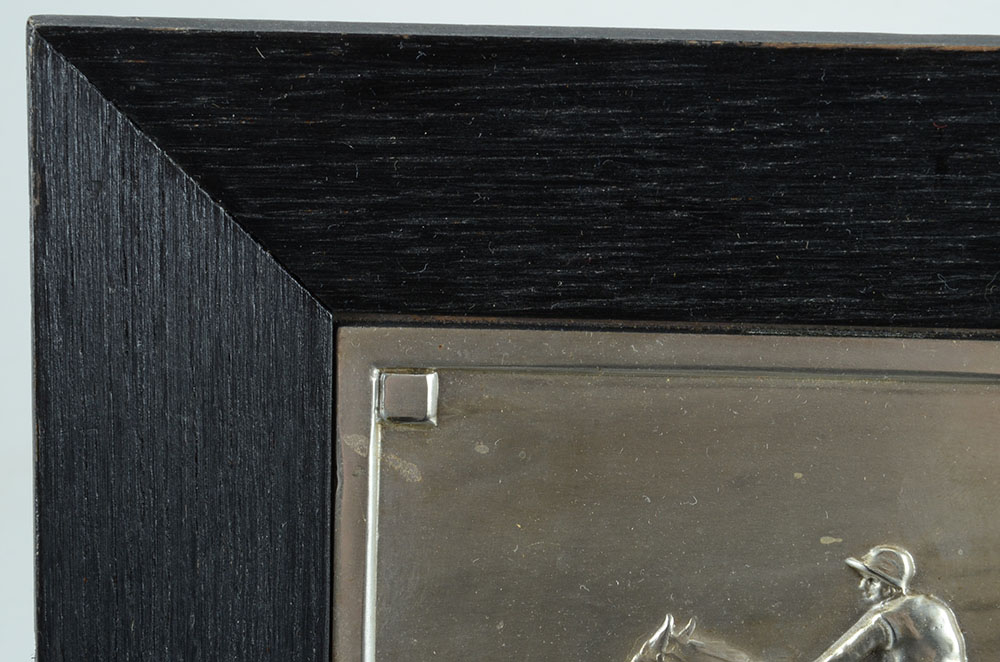 G. Bommer Cast Metal Equine Plaque