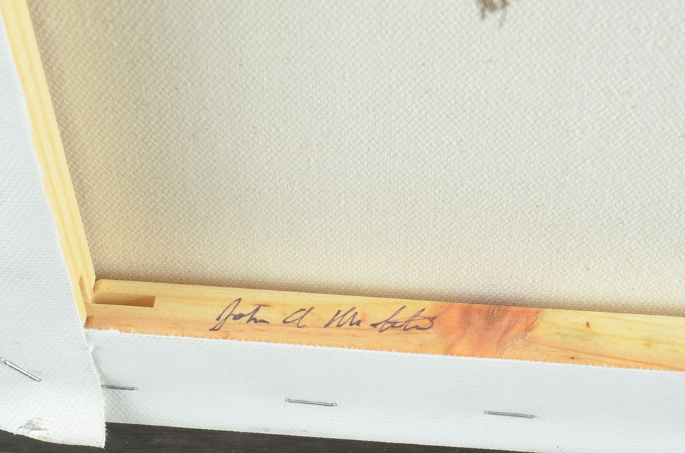 John McIntire Original 2011 Oil on Canvas "Black Bear"