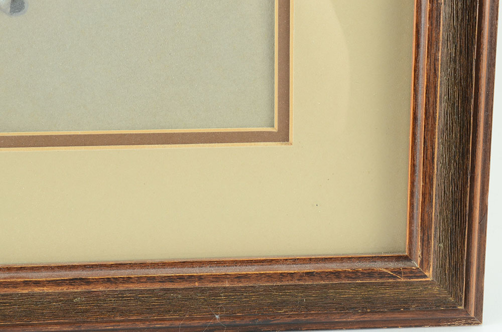 Robert Linskey Original Pastel Portrait of Native American