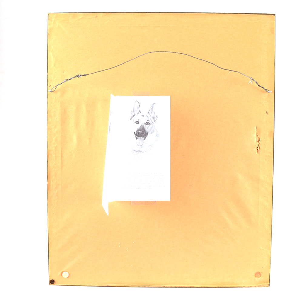 Robert Linskey Original Pastel Portrait of Native American