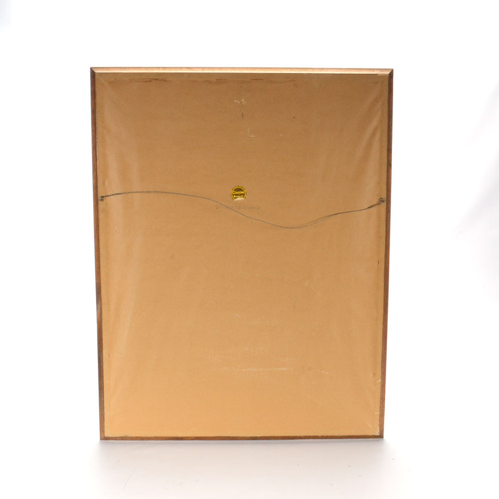 N. Shevlin Original Vintage Graphite Portrait Study