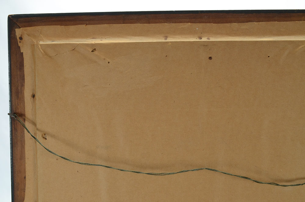 Antique Original Pastel Drawing of Caught Fish