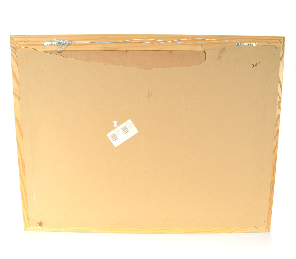 Fred W. Thomas Signed L/E "White Water Brown" Offset Lithograph