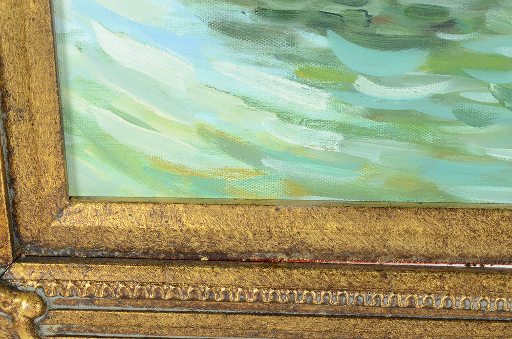 Oil Copy Painting on Canvas after Mary Cassatt "Summertime"