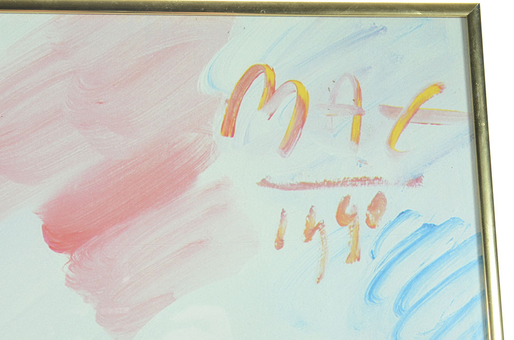 "AmeriFlora '92" Promotional Poster Featuring Peter Max