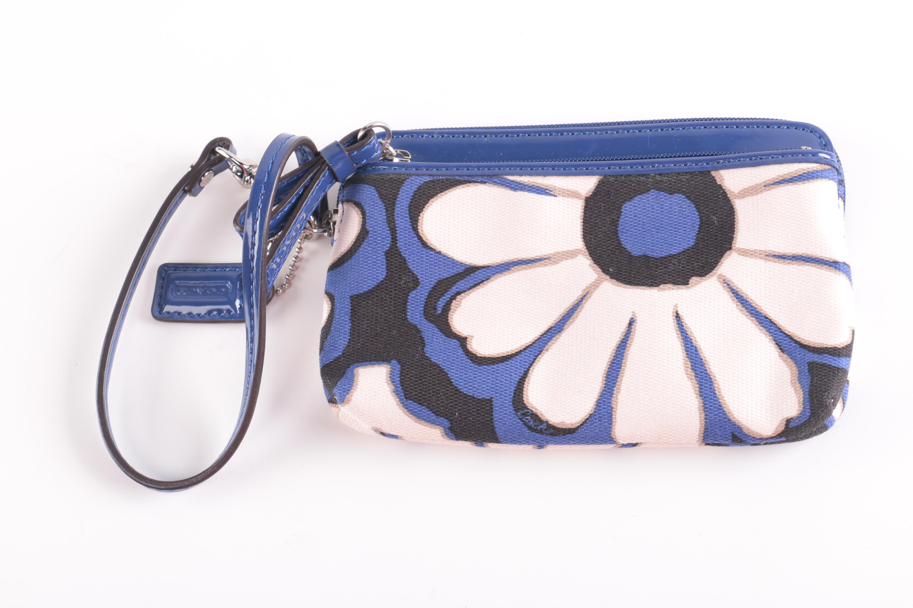 Coach Floral Wristlets