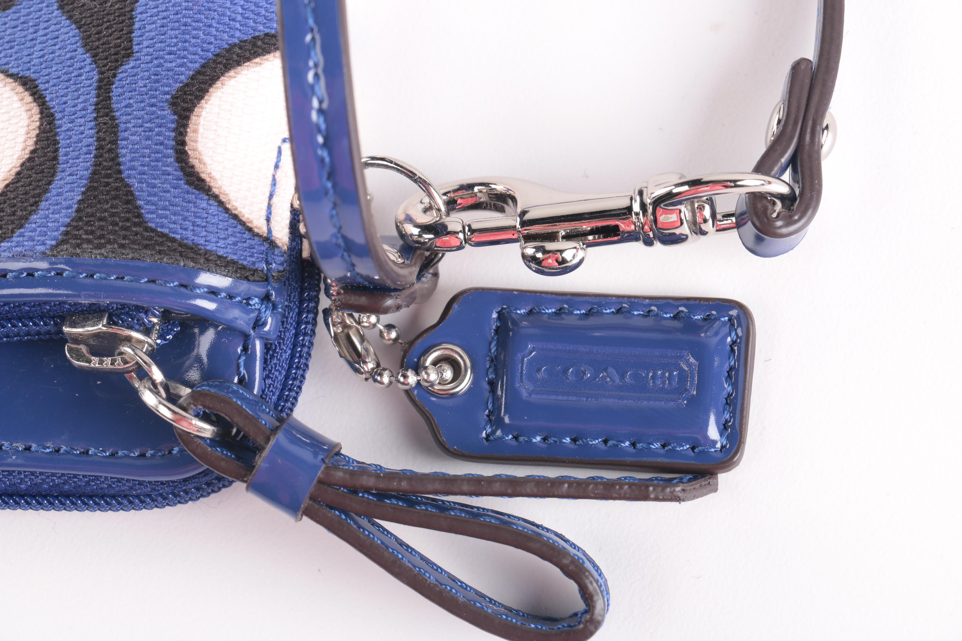 Coach Floral Wristlets