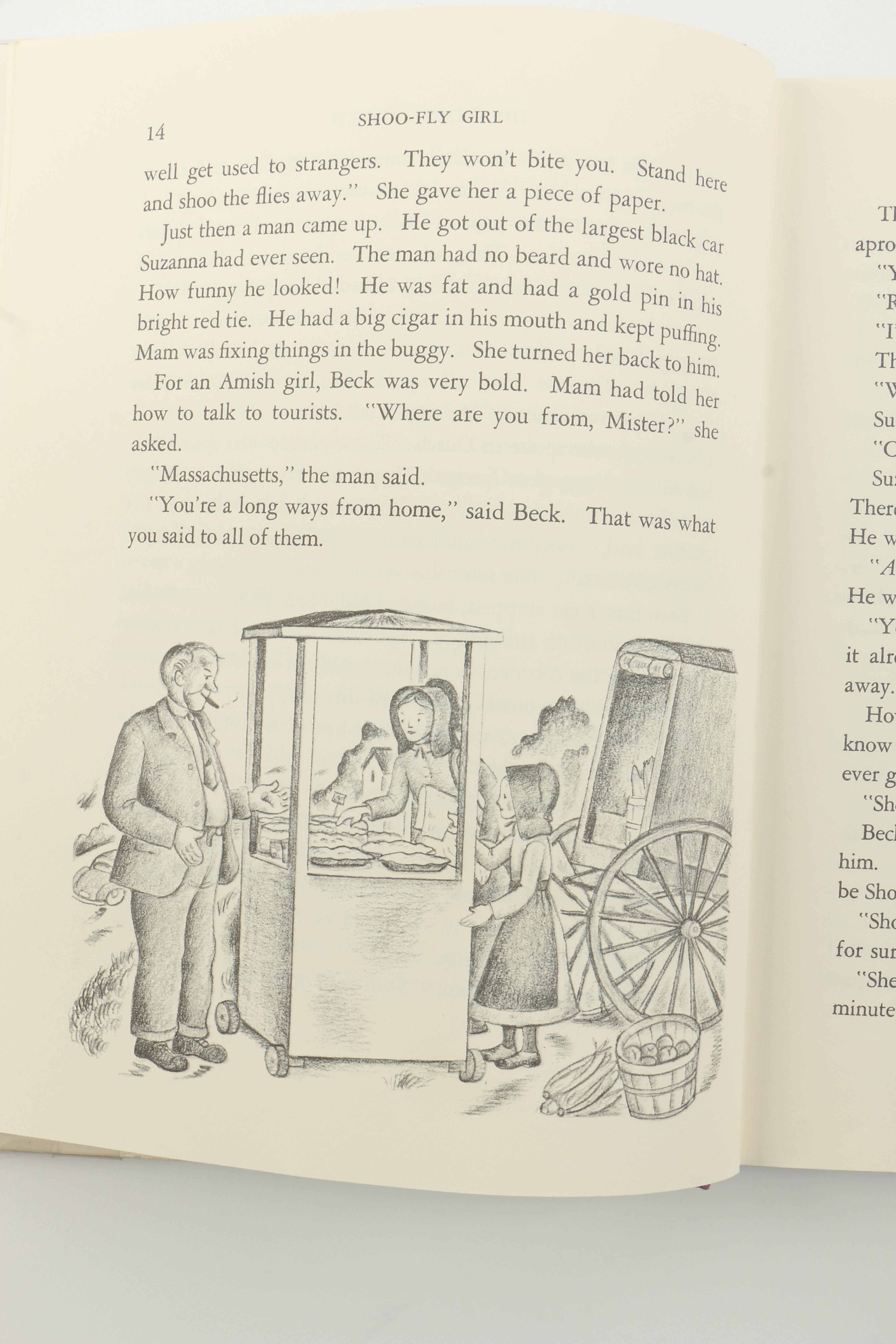 1963 First Edition "Shoo-Fly Girl" by Lois Lenski