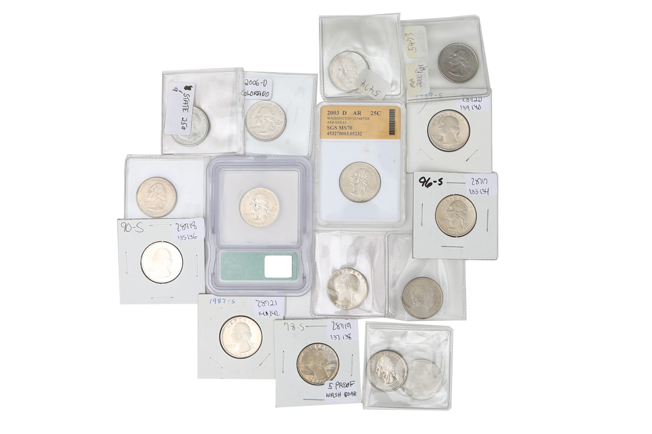 Collection Of Modern Quarters Including Proofs
