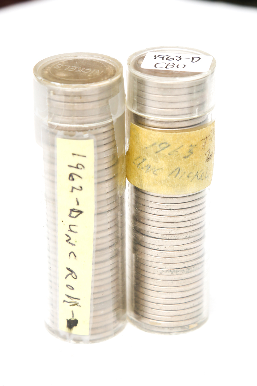 Very Large Assortment Of Jefferson Nickels