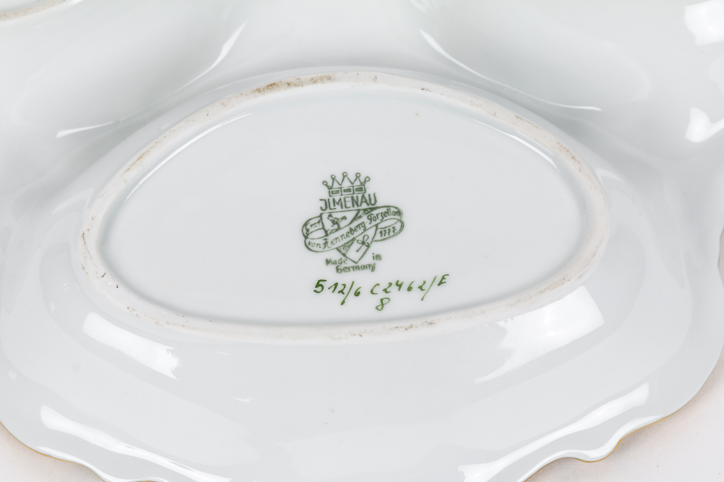 ILMENAU Graf von Henneberg Porzellan German Serving Dish