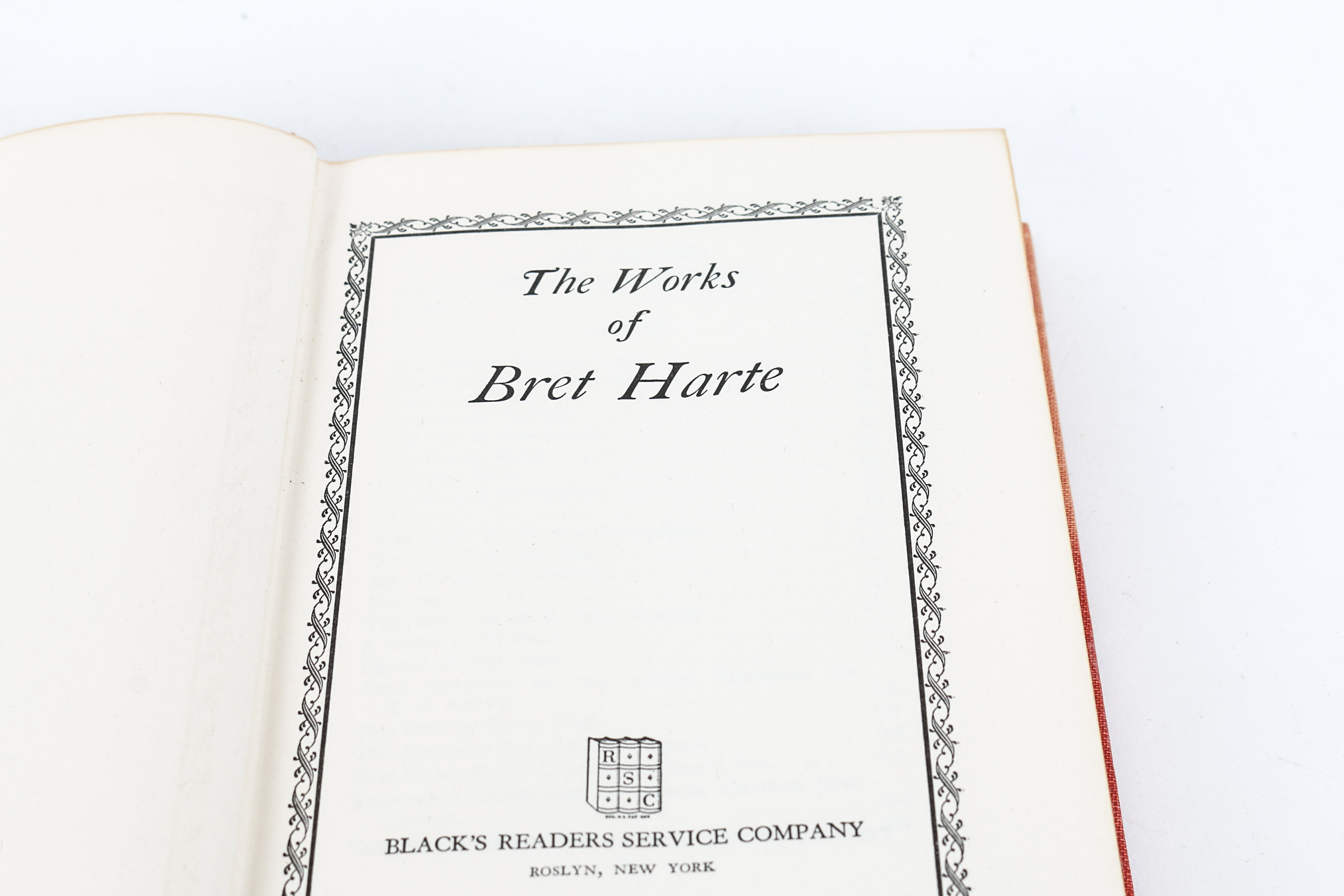 Collection of Blacks Readers Service Company Books