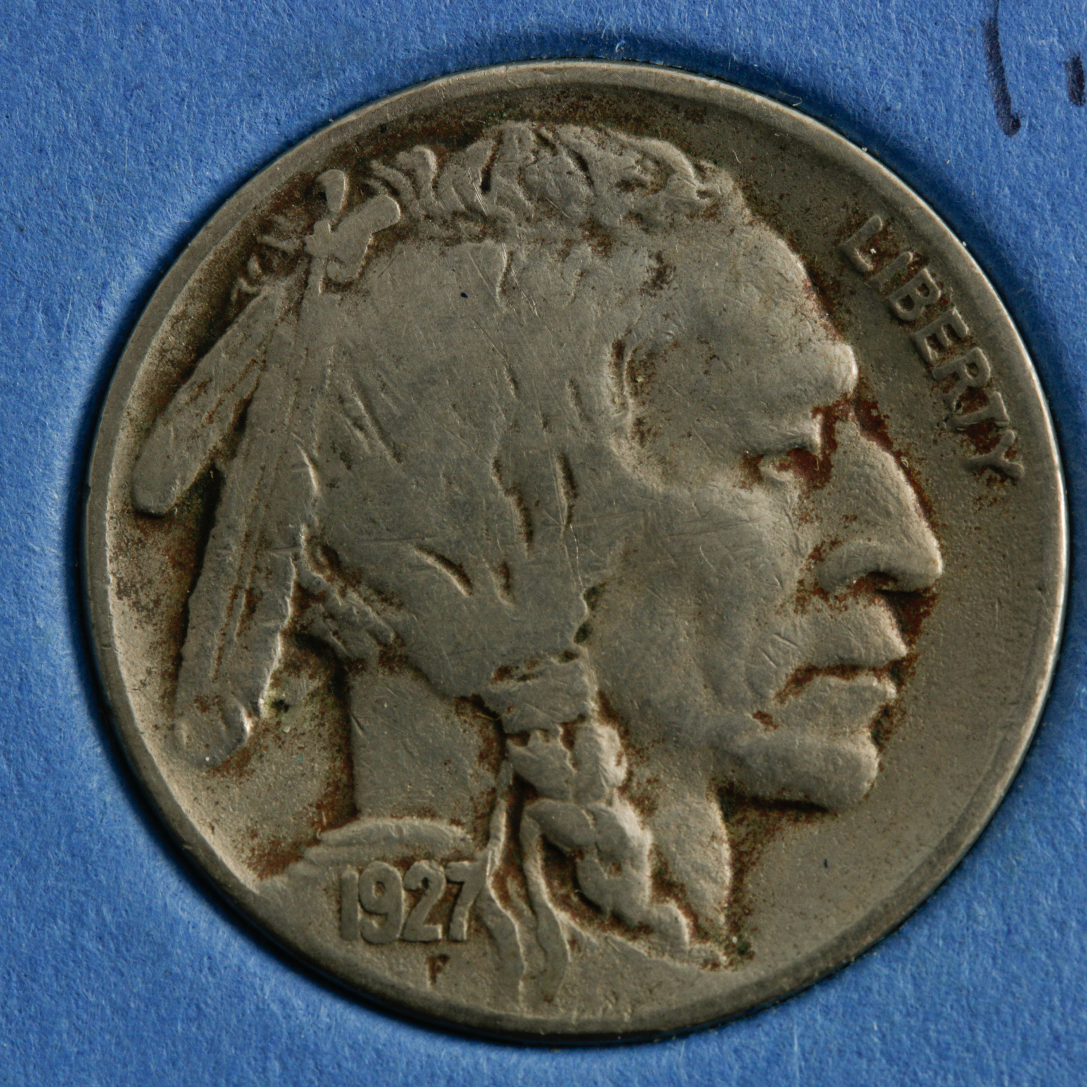 Group of 42 Buffalo Nickels in a Whitman Coin Folder Ranging in Age from 1913 to 1938